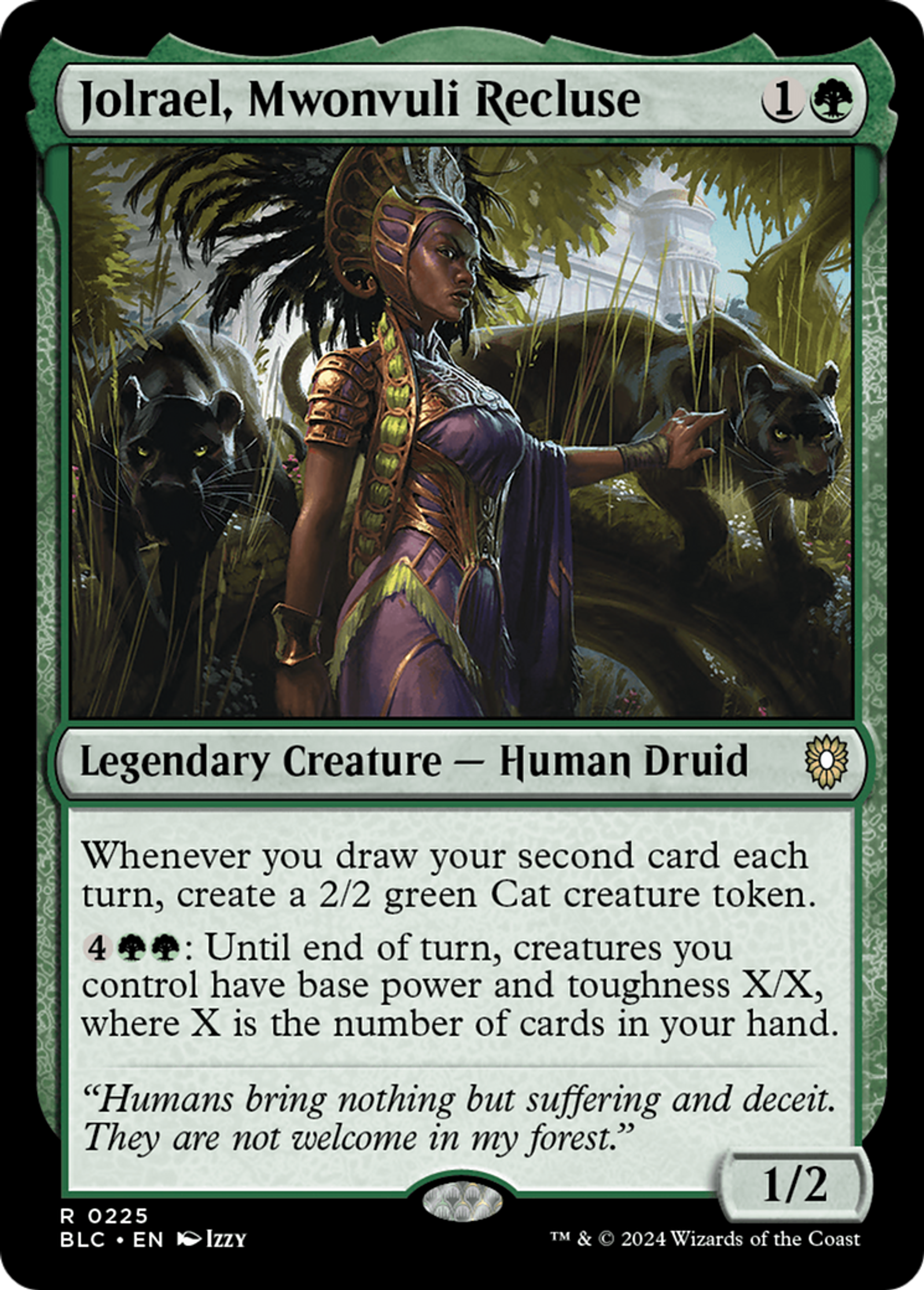 Jolraël, recluse de la Mwônvouli — Bloomburrow Commander — Magic: The Gathering