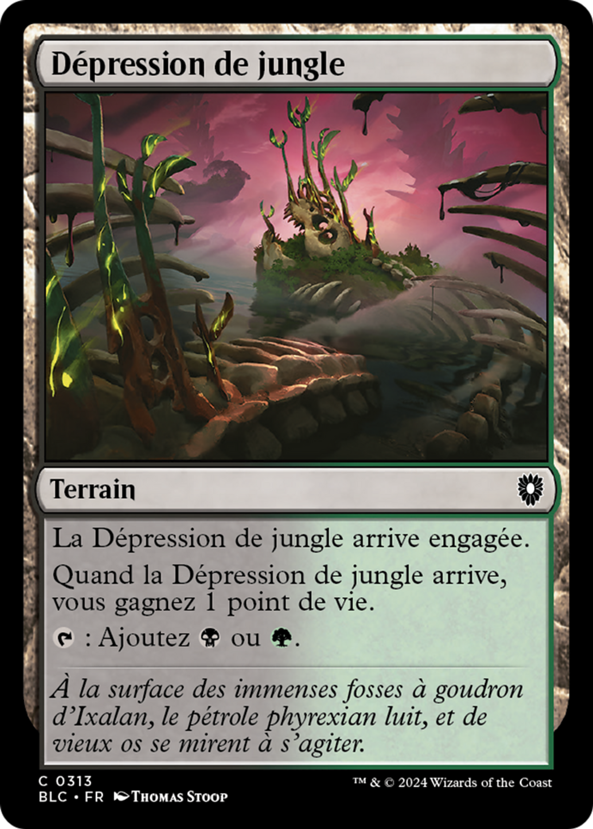 Dépression de jungle — Bloomburrow Commander — Magic: The Gathering