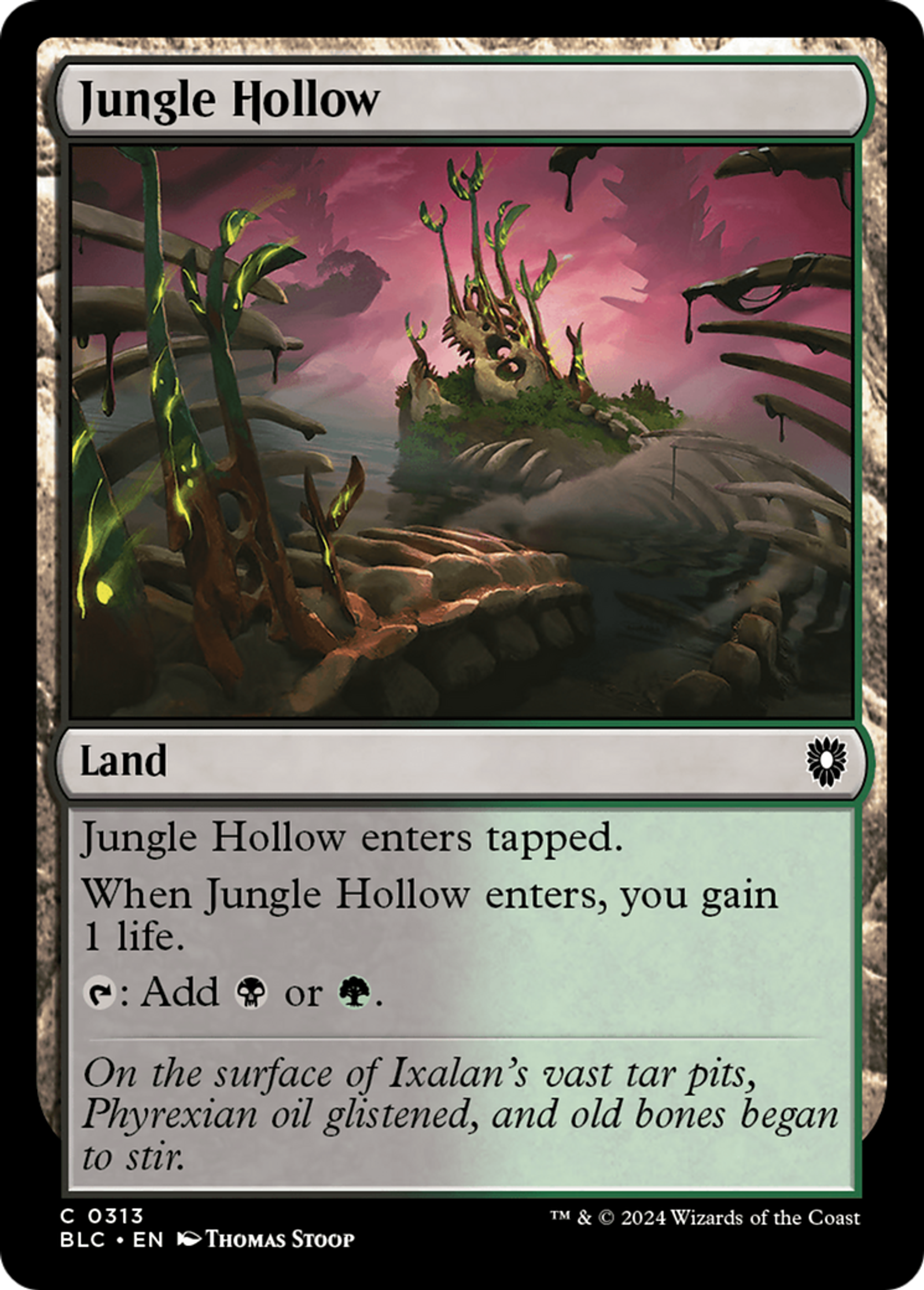Jungle Hollow — Bloomburrow Commander — Magic: The Gathering