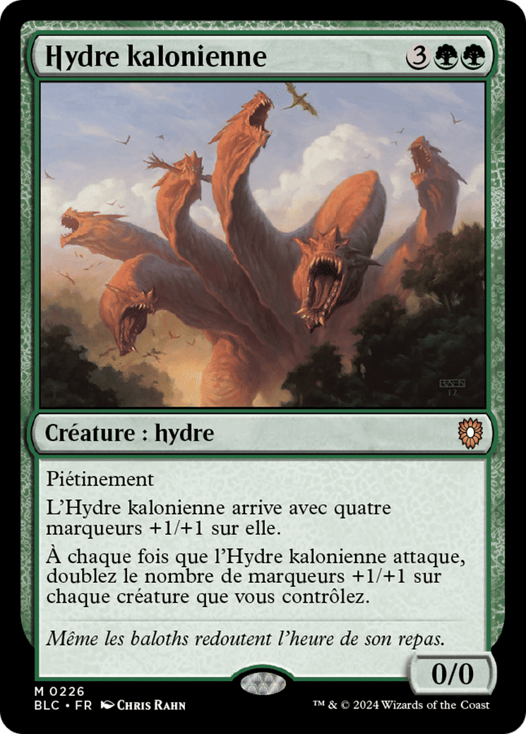 Hydre kalonienne — Bloomburrow Commander — Magic: The Gathering