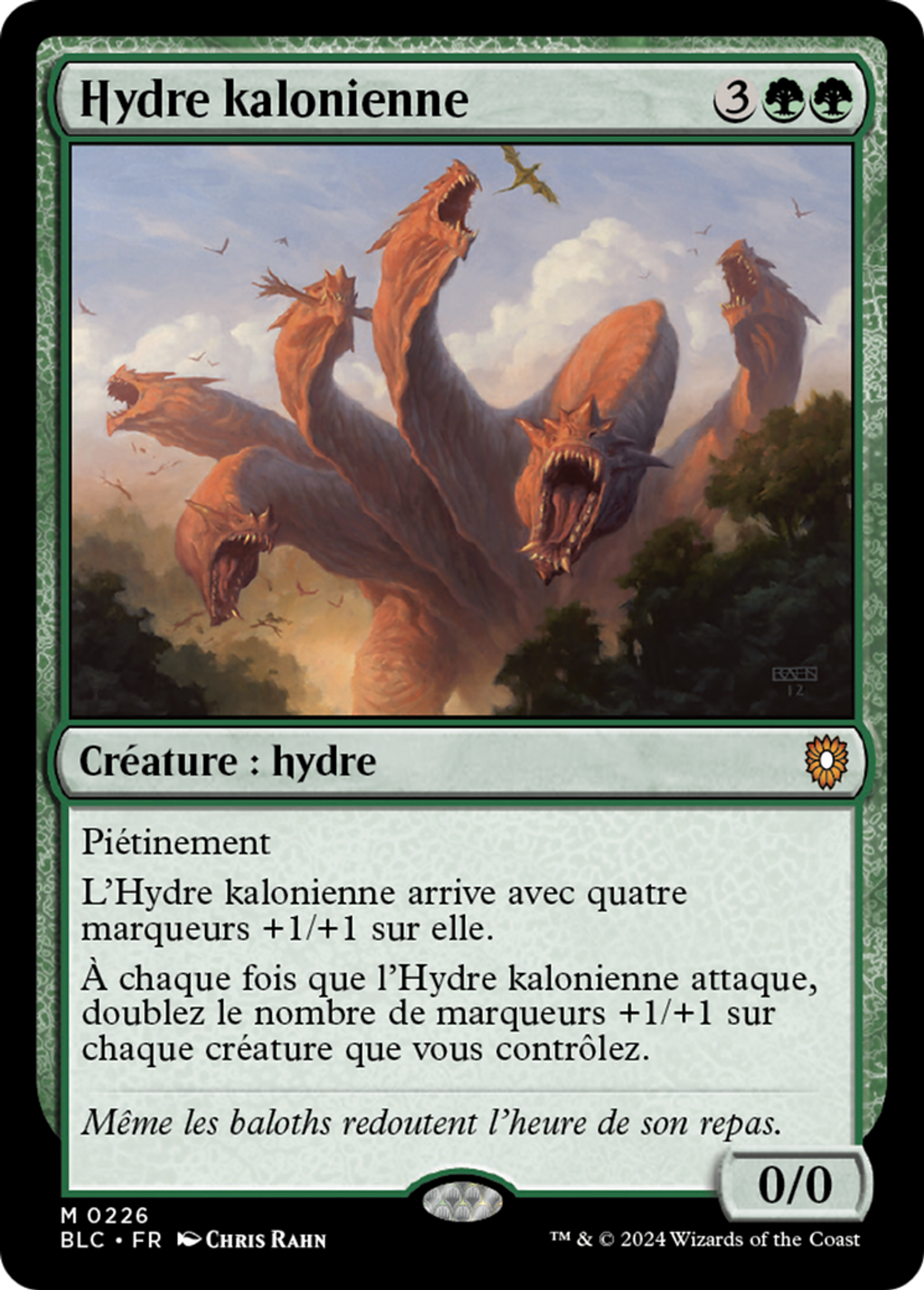 Hydre kalonienne — Bloomburrow Commander — Magic: The Gathering