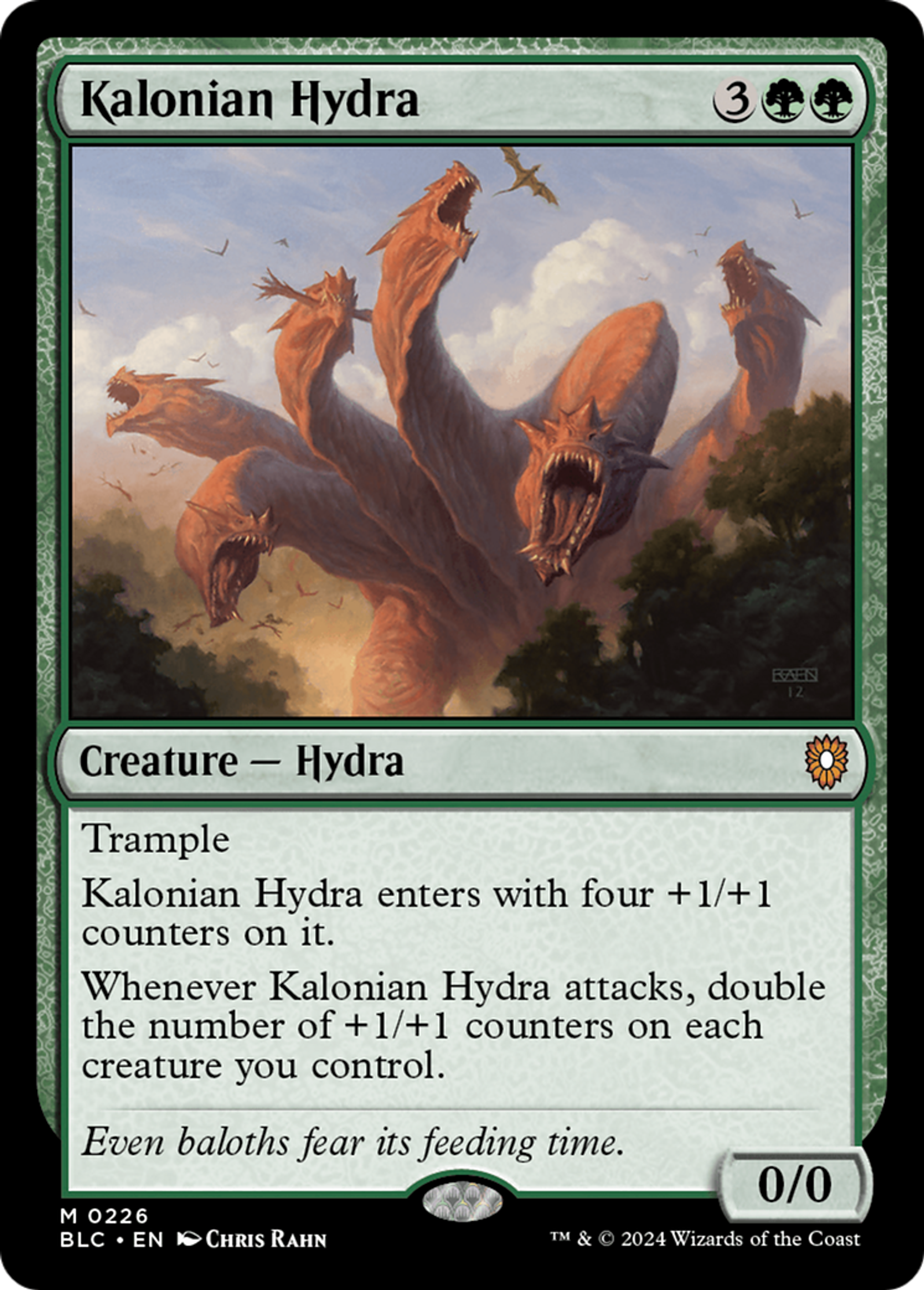 Hydre kalonienne — Bloomburrow Commander — Magic: The Gathering