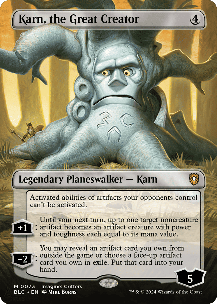 Karn, the Great Creator — Bloomburrow Commander — Magic: The Gathering