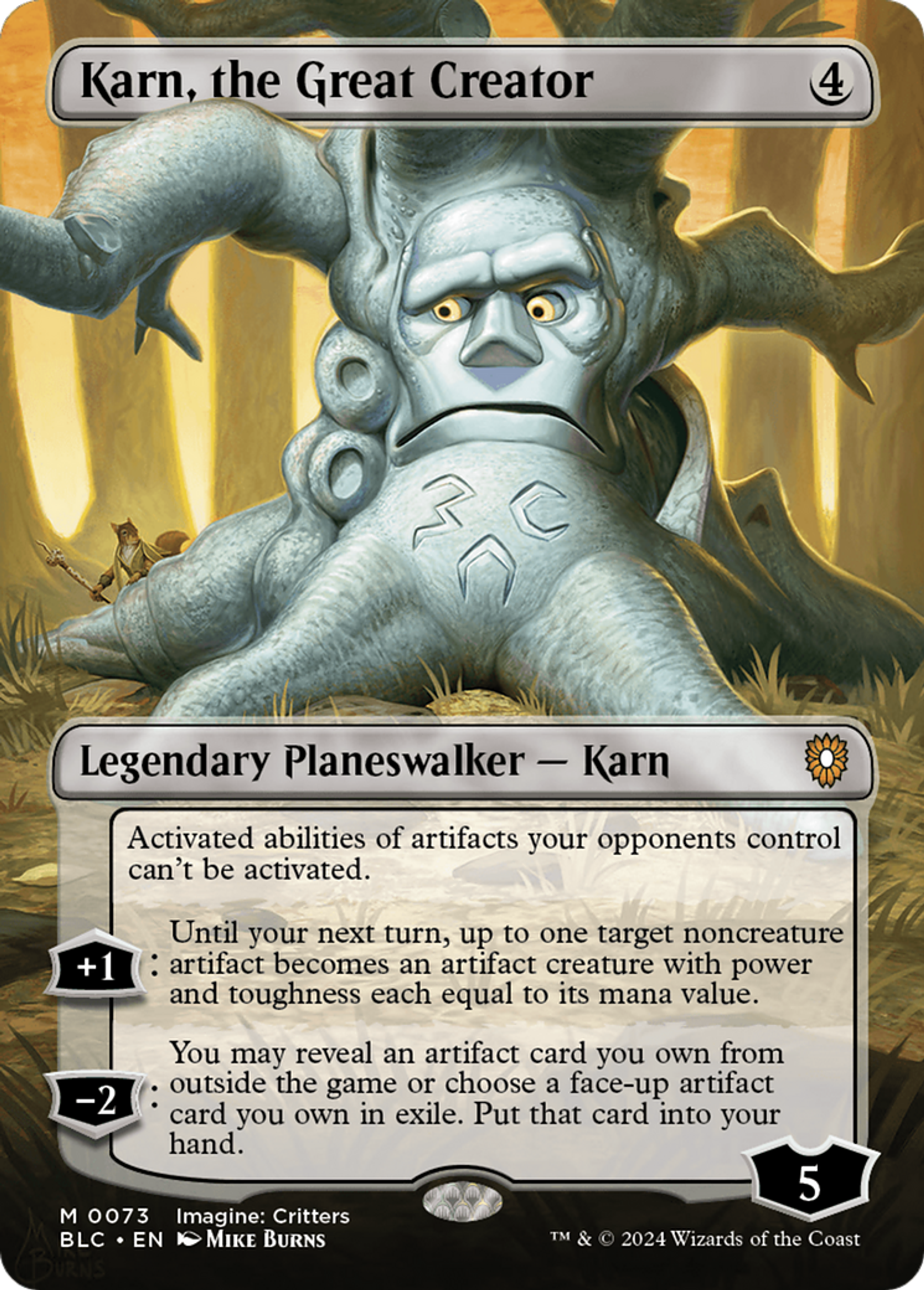 Karn, the Great Creator — Bloomburrow Commander — Magic: The Gathering