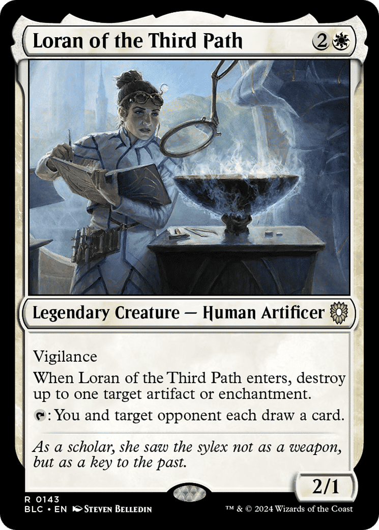 Loran of the Third Path — Bloomburrow Commander — Magic: The Gathering