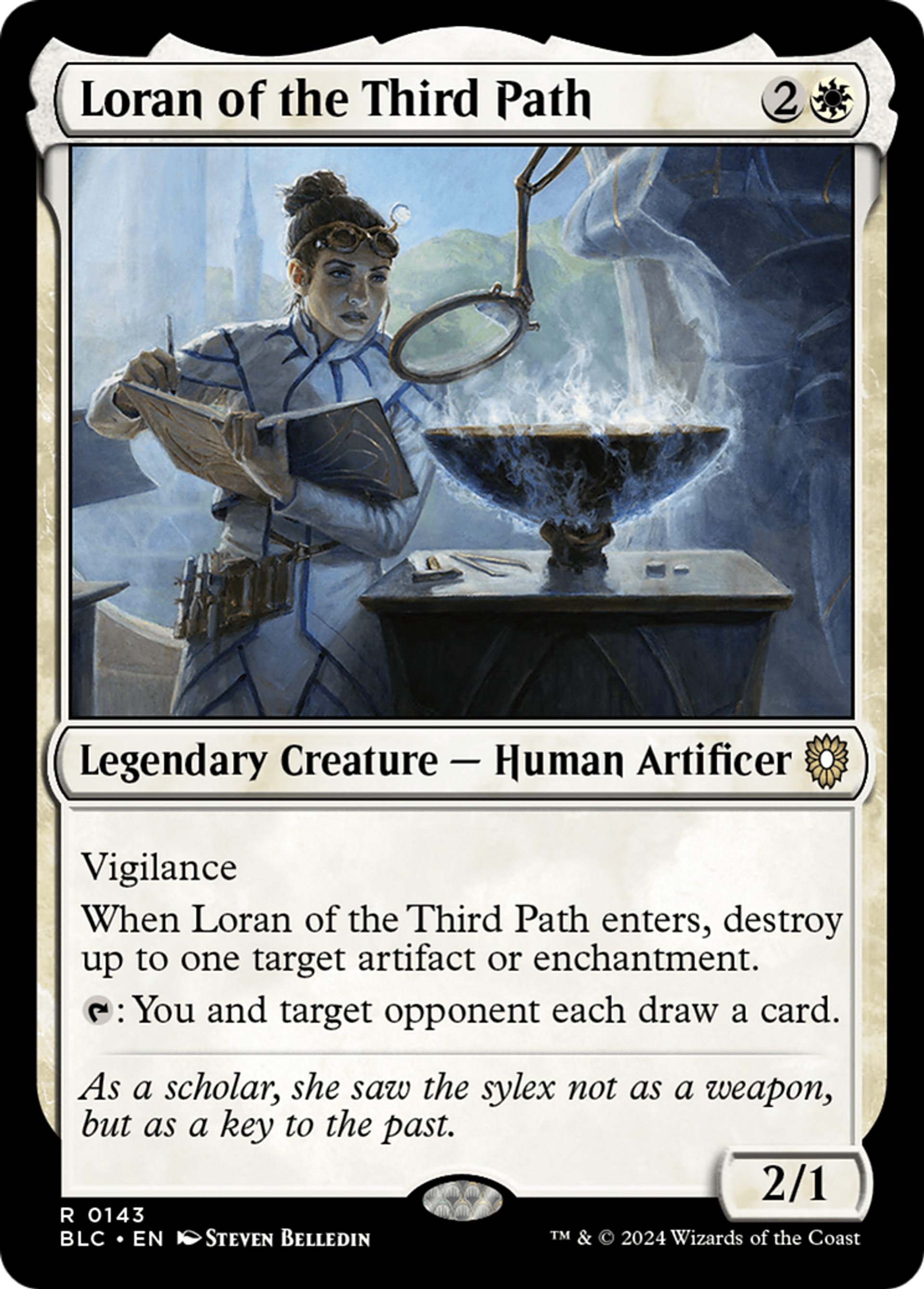 Loran of the Third Path — Bloomburrow Commander — Magic: The Gathering