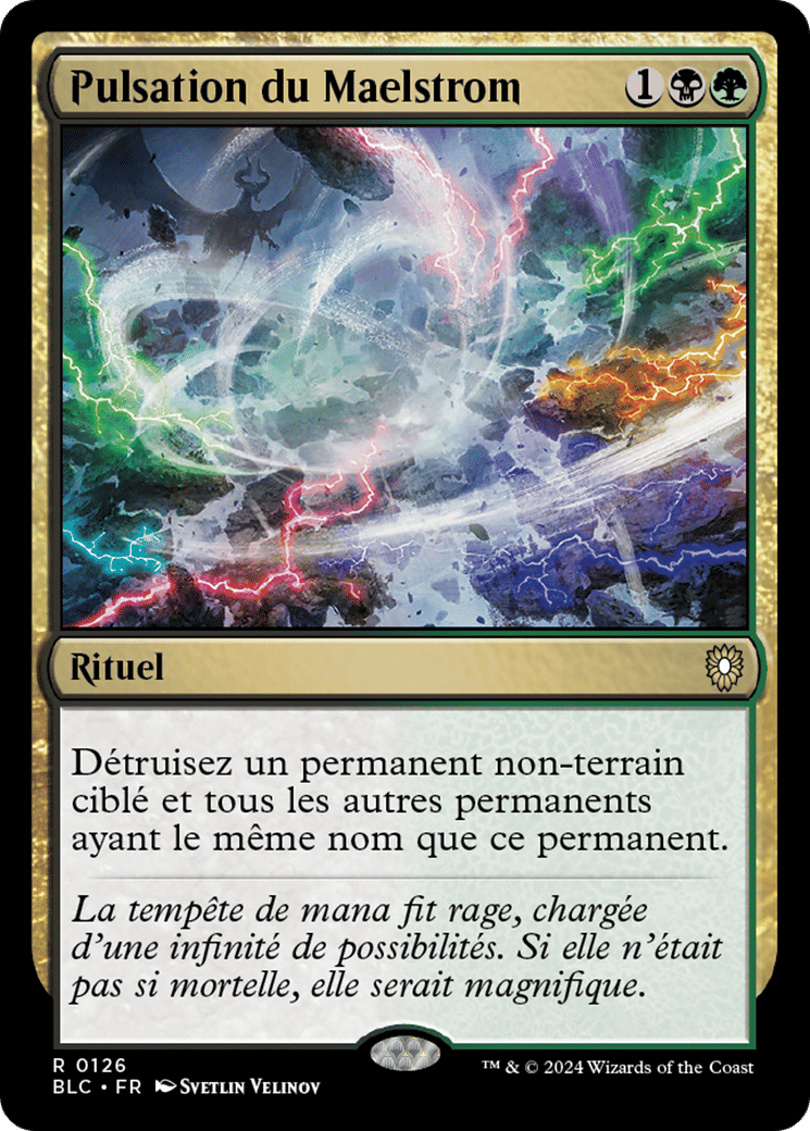 Pulsation du Maelstrom — Bloomburrow Commander — Magic: The Gathering