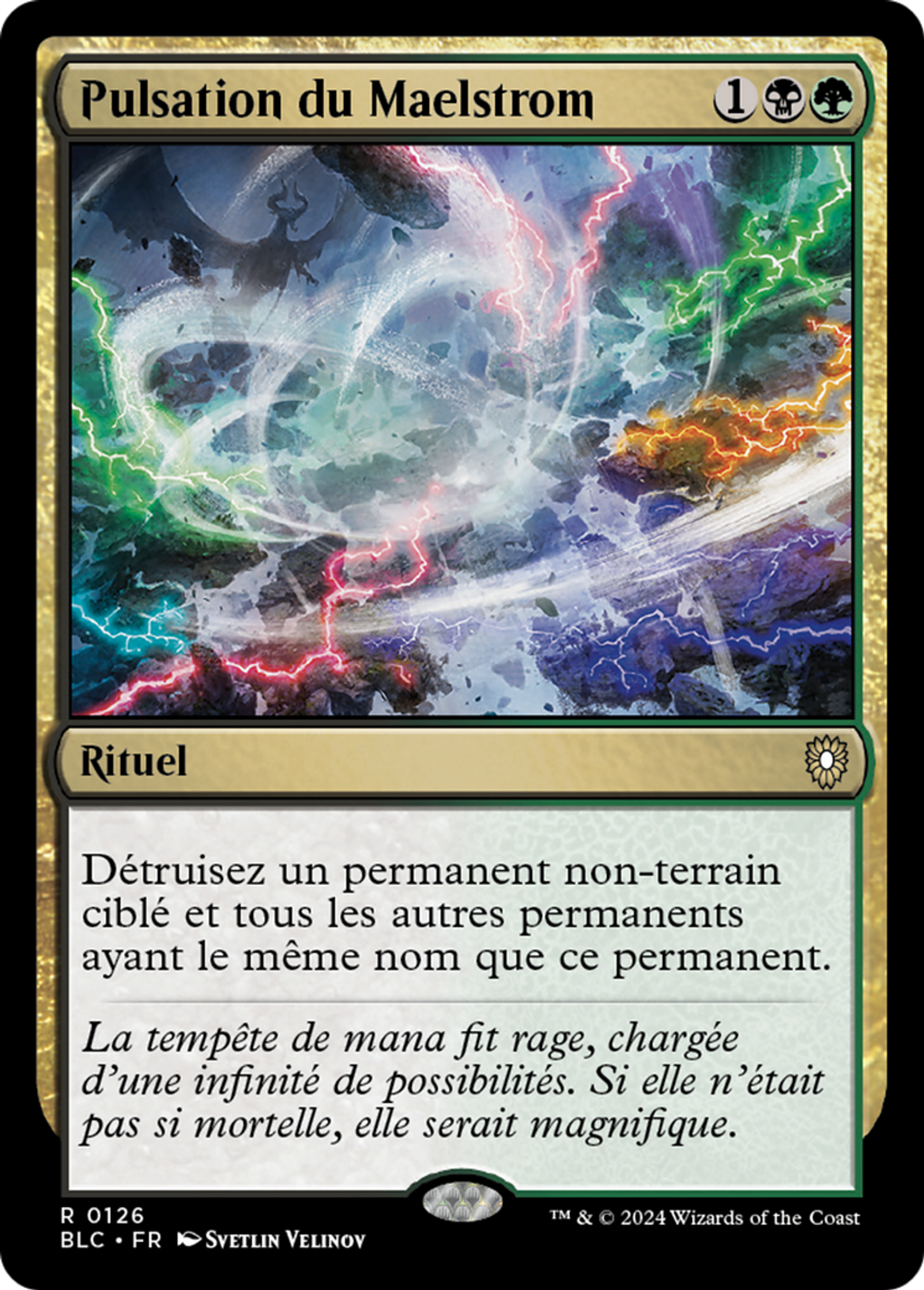Pulsation du Maelstrom — Bloomburrow Commander — Magic: The Gathering