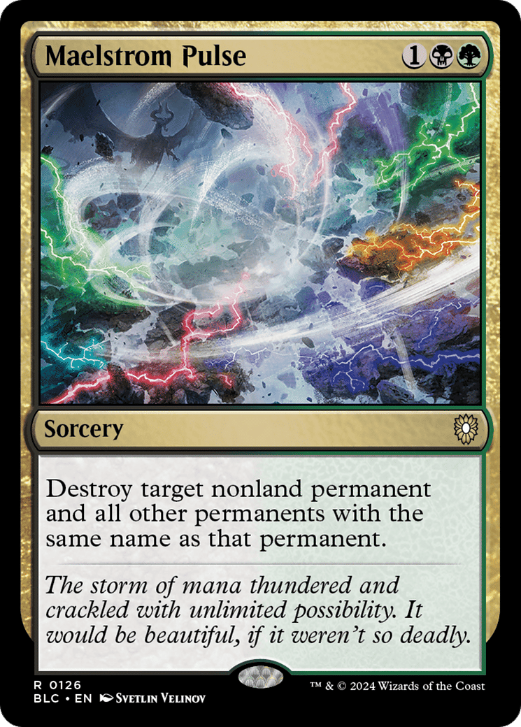 Maelstrom Pulse — Bloomburrow Commander — Magic: The Gathering