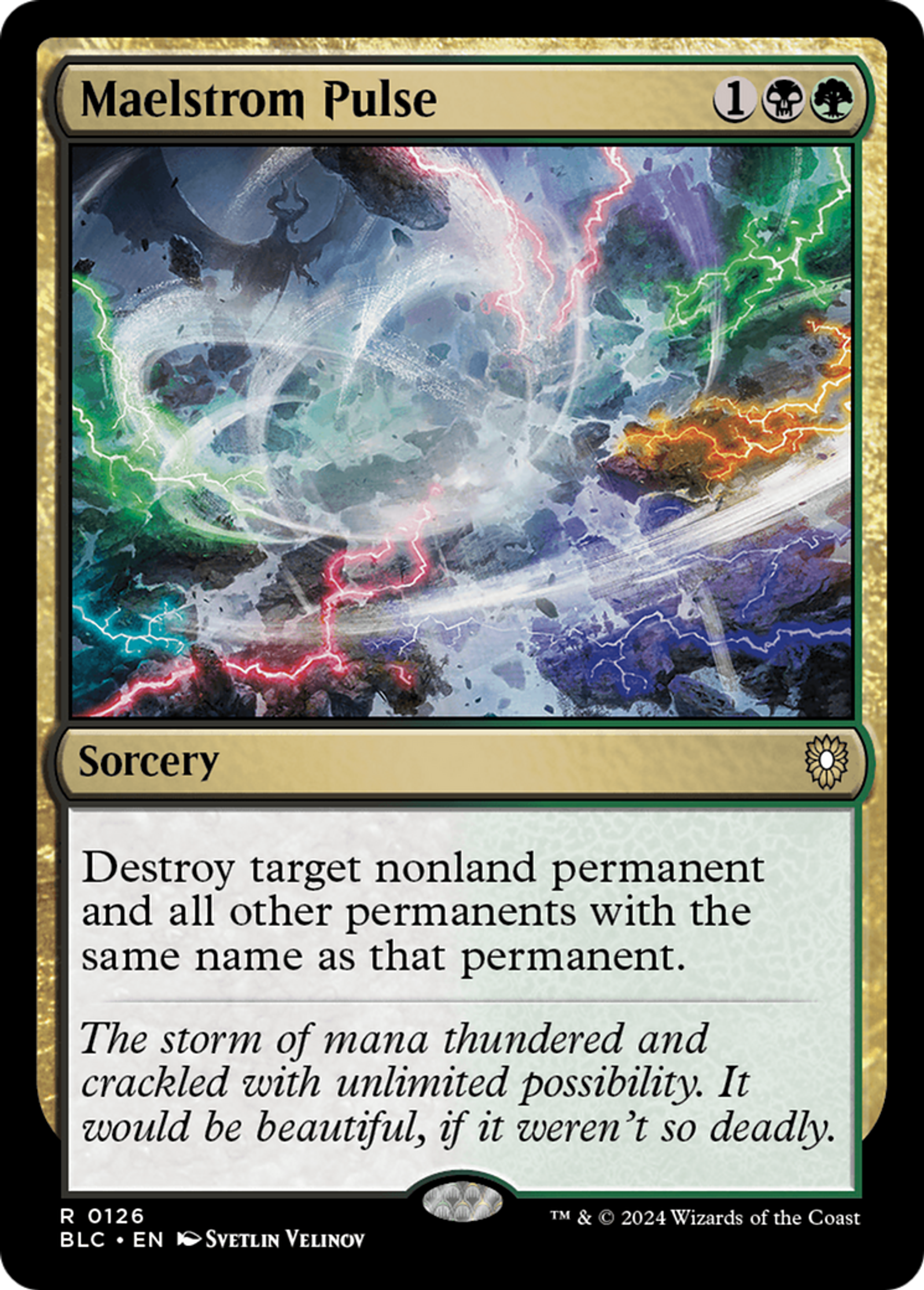 Maelstrom Pulse — Bloomburrow Commander — Magic: The Gathering
