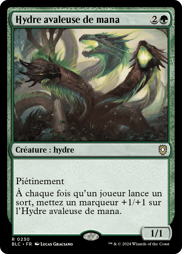 Hydre avaleuse de mana — Bloomburrow Commander — Magic: The Gathering