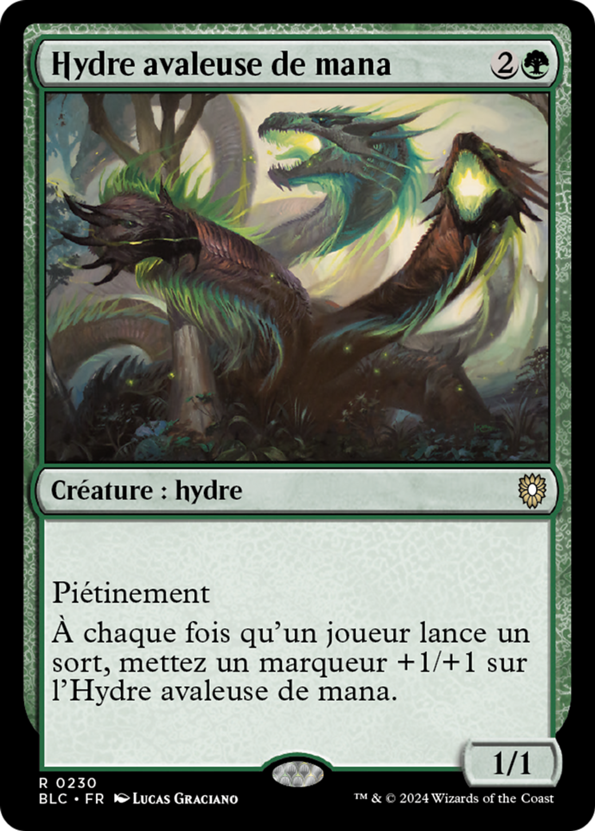 Hydre avaleuse de mana — Bloomburrow Commander — Magic: The Gathering