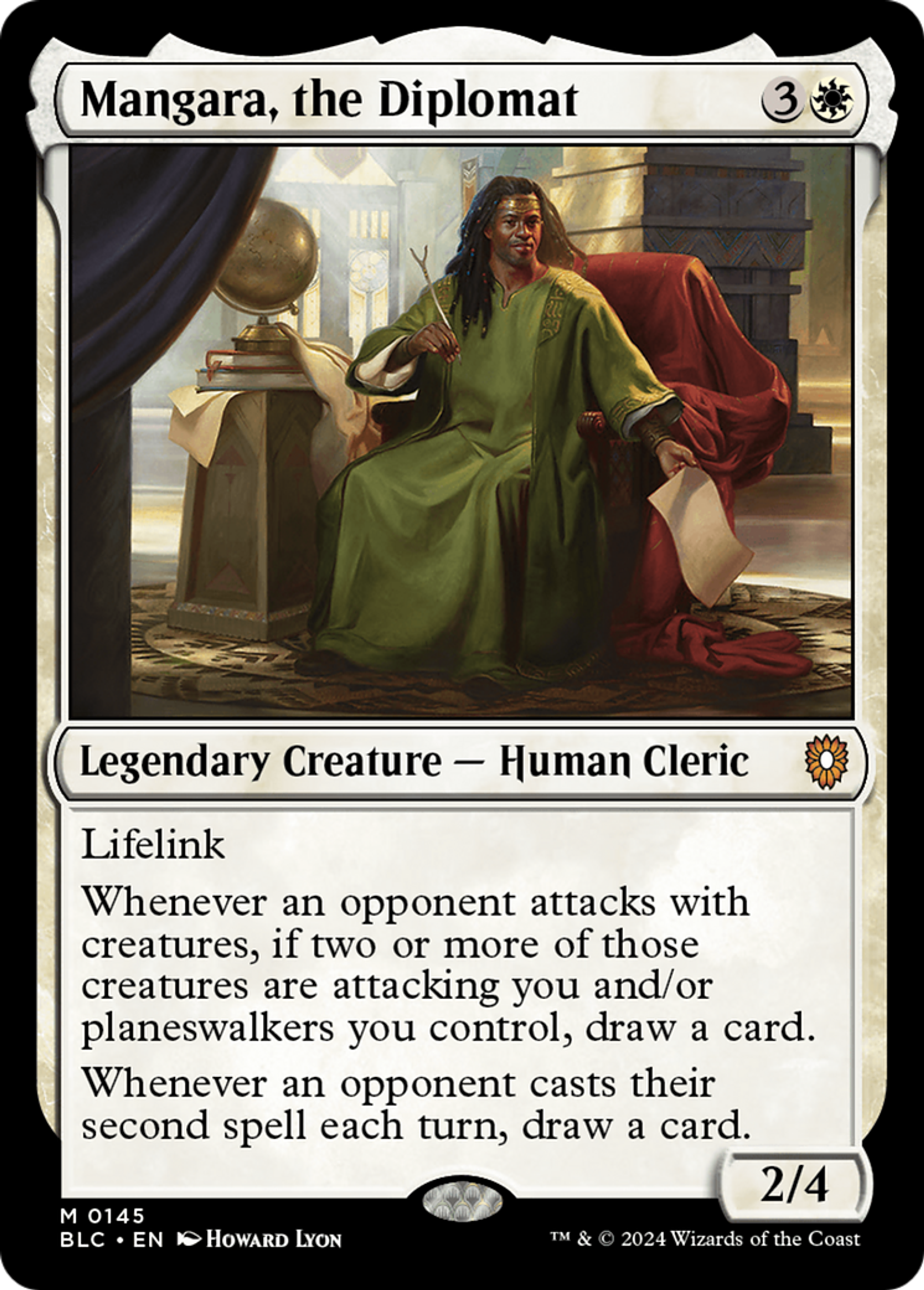 Mangara, the Diplomat — Bloomburrow Commander — Magic: The Gathering
