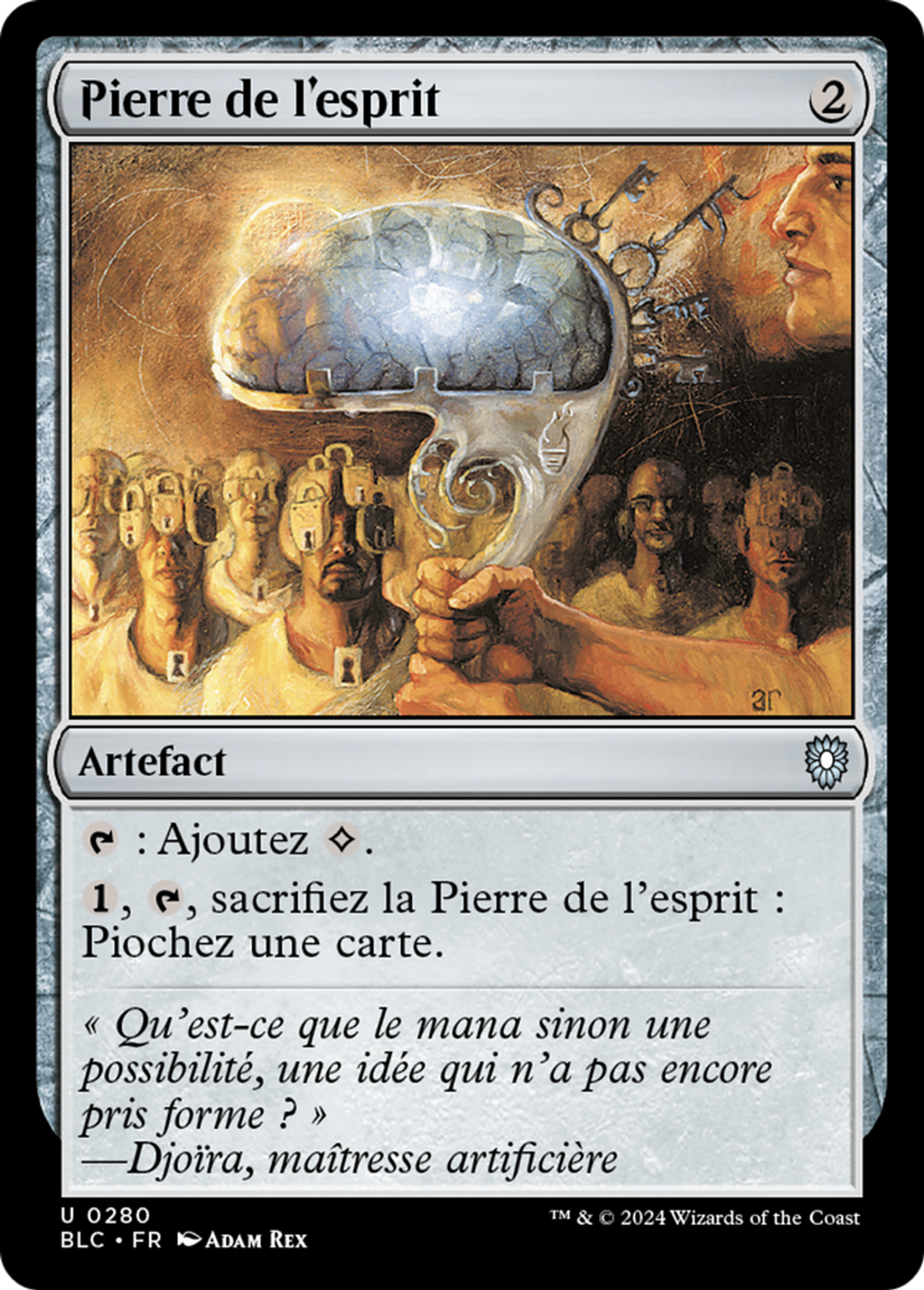 Pierre de l'esprit — Bloomburrow Commander — Magic: The Gathering