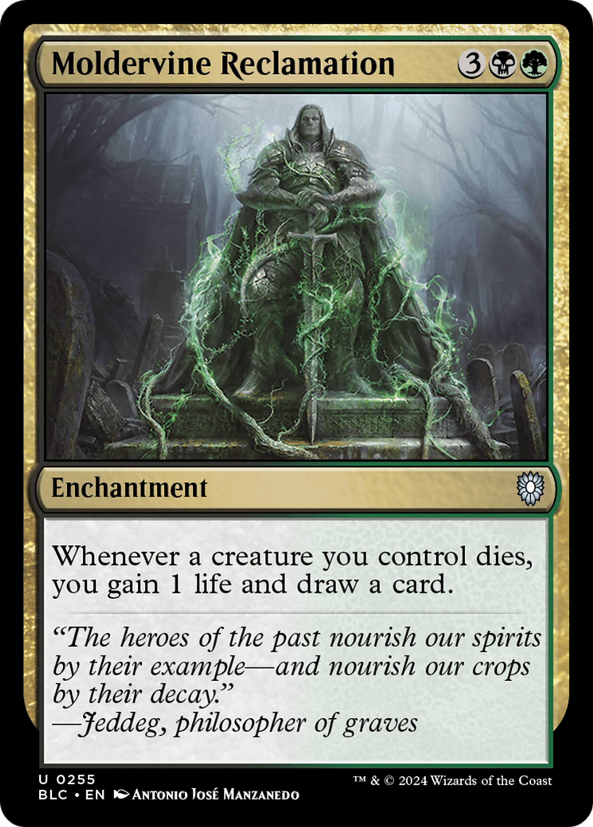 Moldervine Reclamation — Bloomburrow Commander — Magic: The Gathering