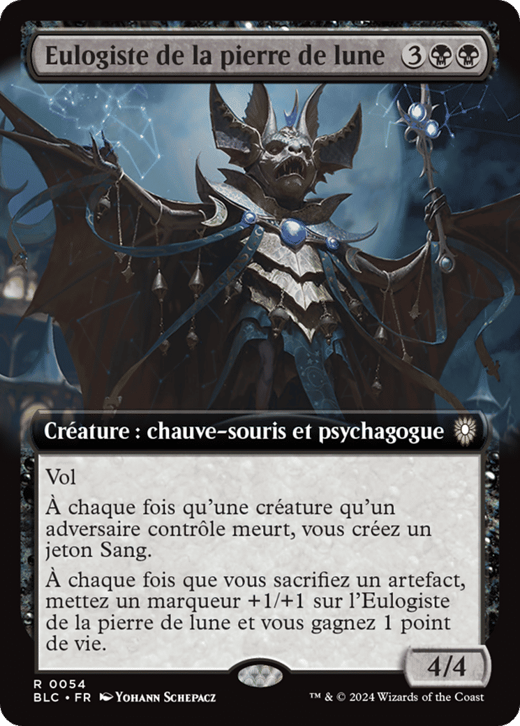 Eulogiste de la pierre de lune — Bloomburrow Commander — Magic: The Gathering