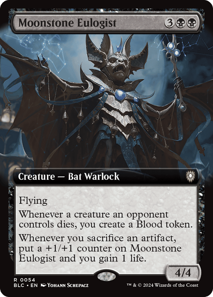 Moonstone Eulogist — Bloomburrow Commander — Magic: The Gathering