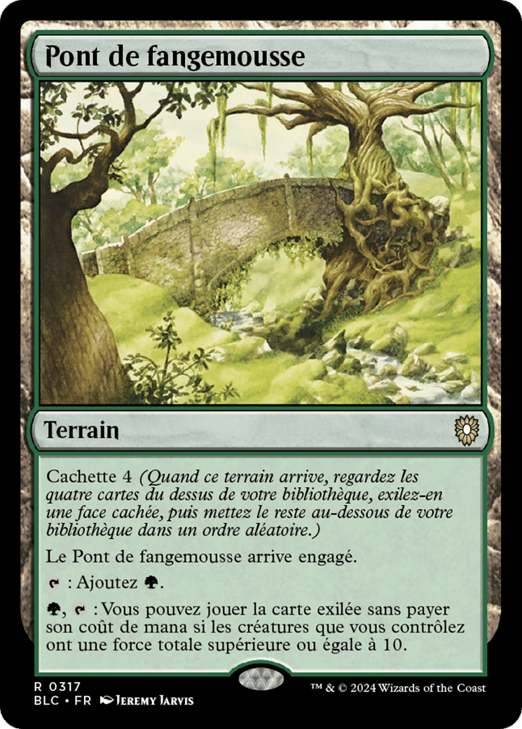 Pont de fangemousse — Bloomburrow Commander — Magic: The Gathering