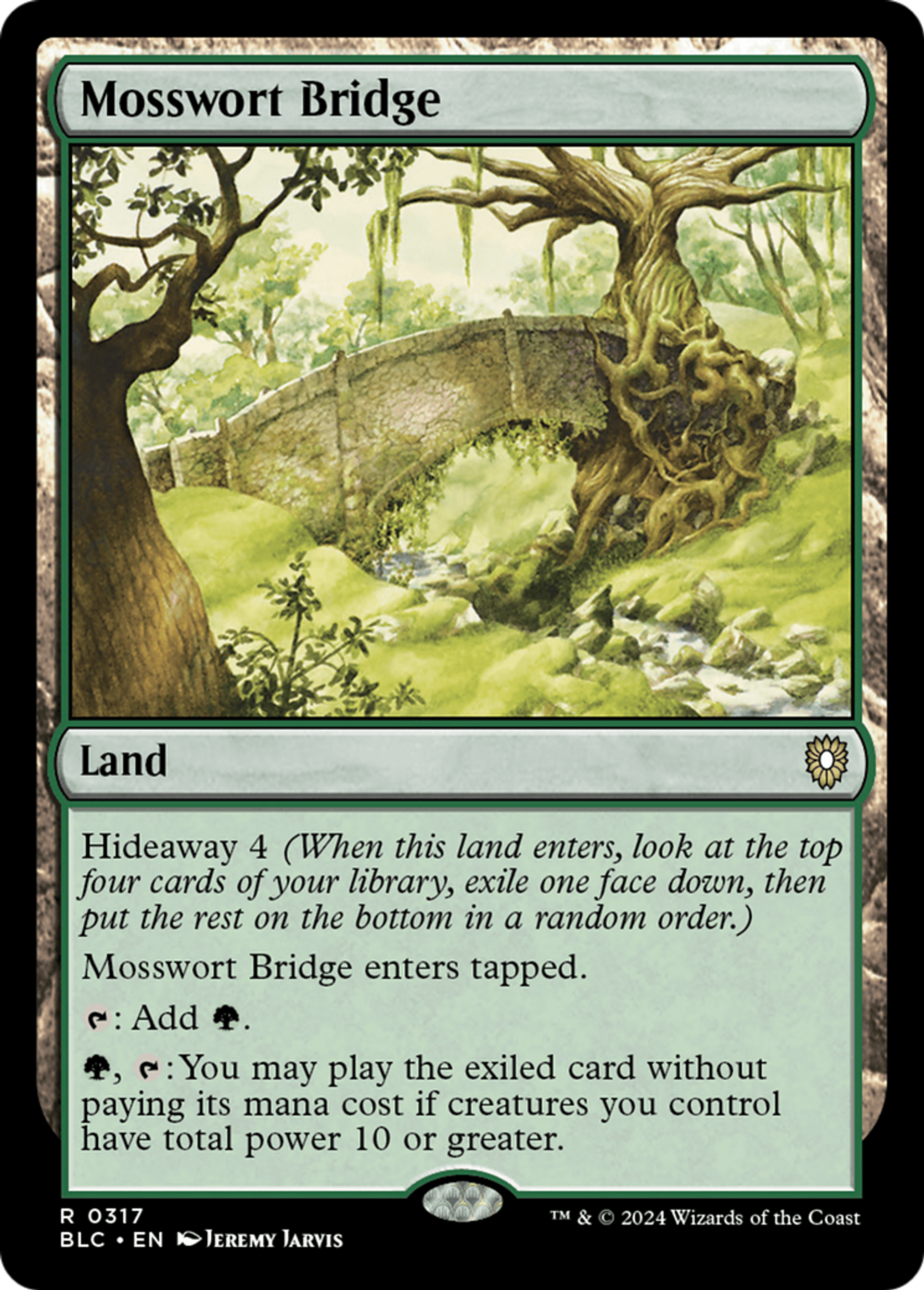 Mosswort Bridge — Bloomburrow Commander — Magic: The Gathering