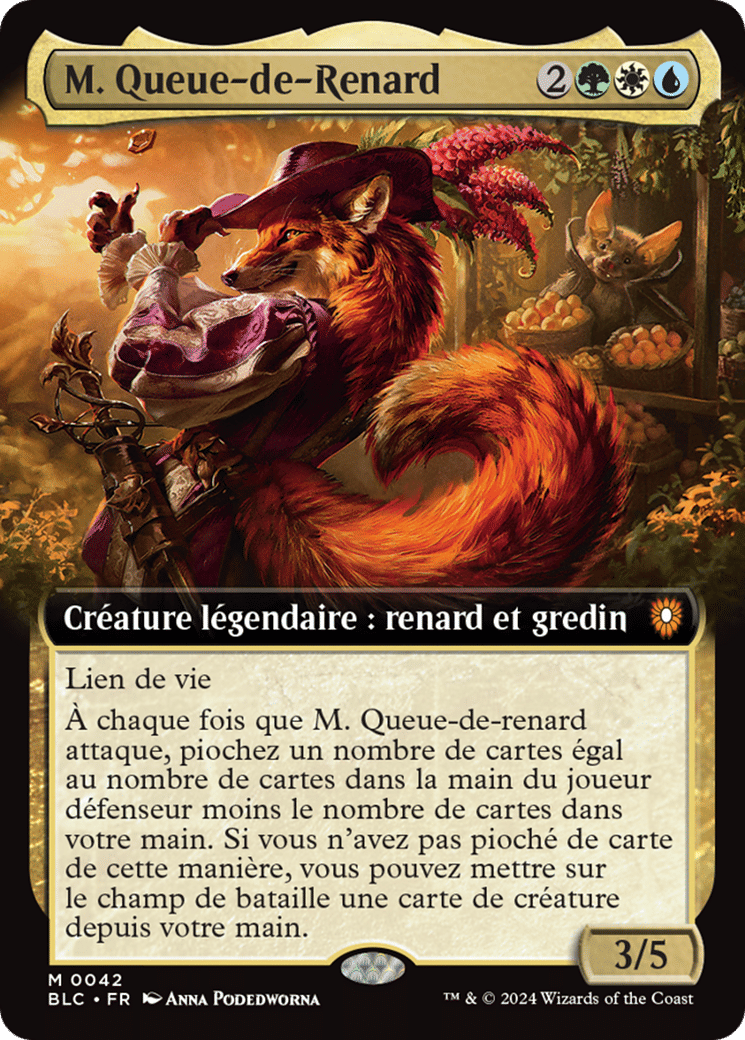 M. Queue-de-Renard — Bloomburrow Commander — Magic: The Gathering
