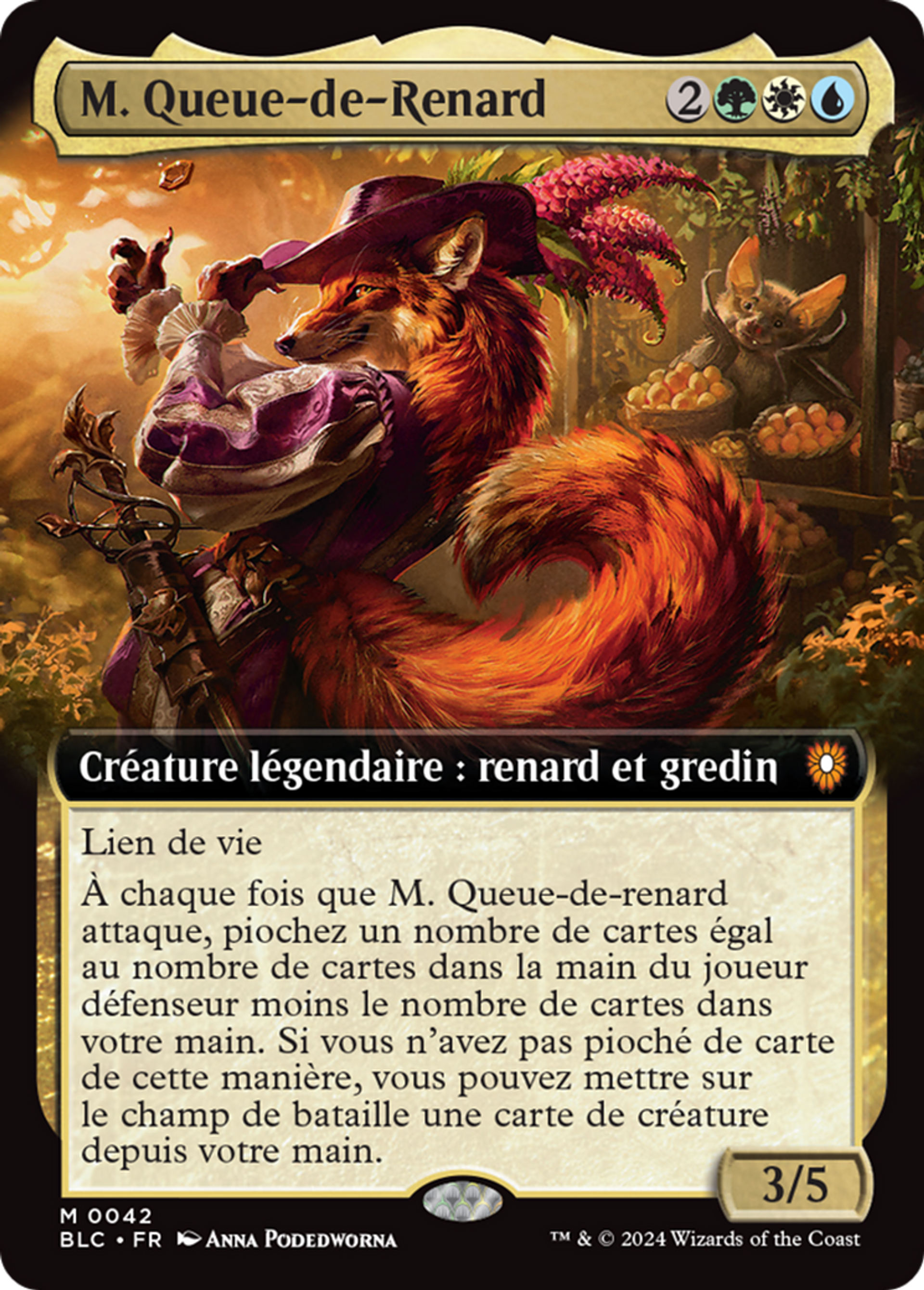 M. Queue-de-Renard — Bloomburrow Commander — Magic: The Gathering