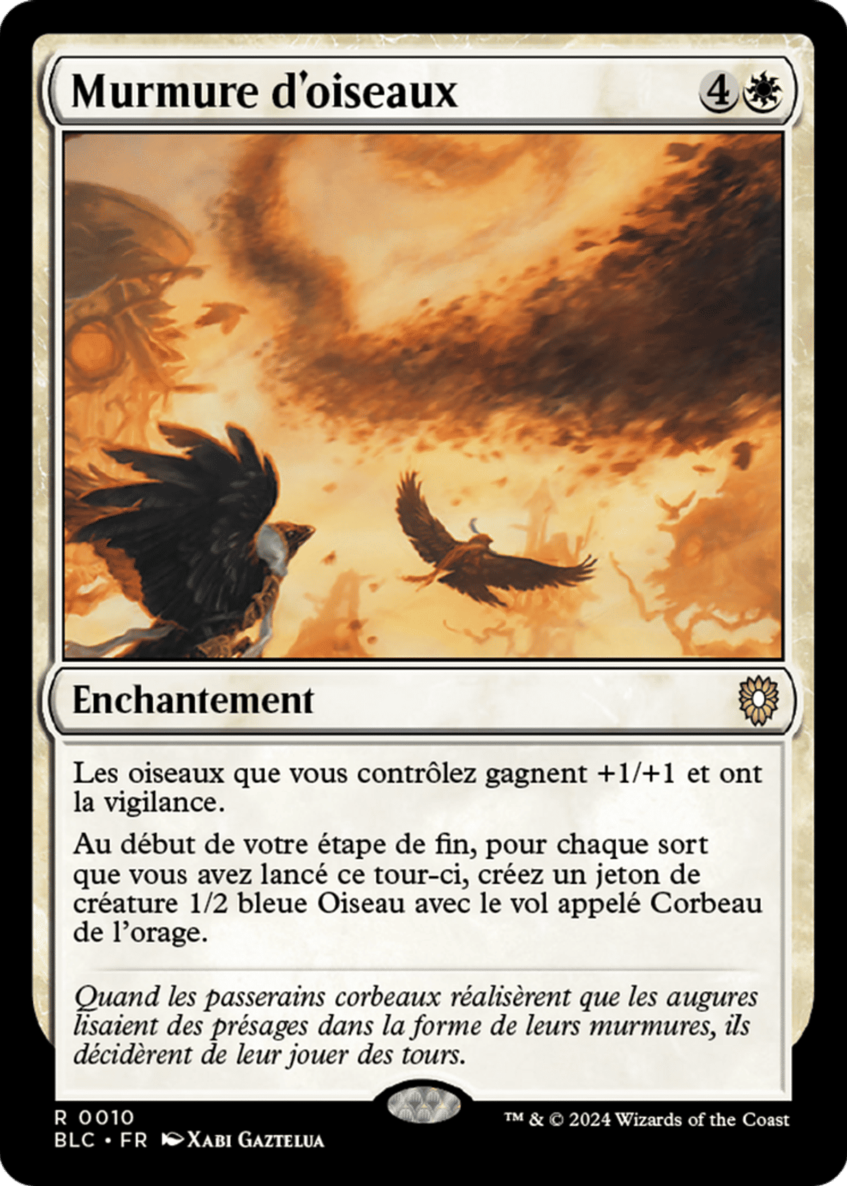 Murmure d'oiseaux from Bloomburrow Commander - Magic: The Gathering