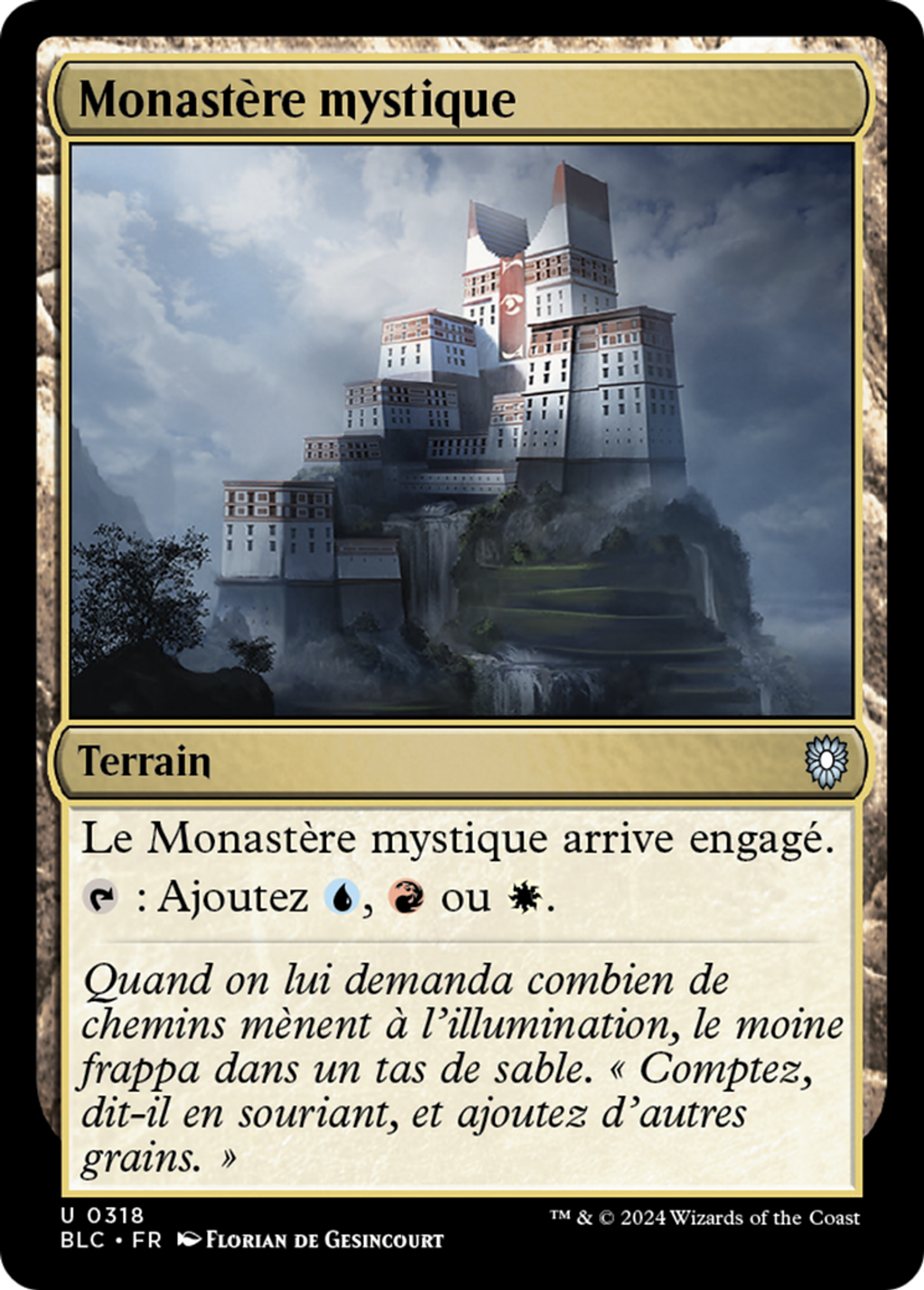 Monastère mystique — Bloomburrow Commander — Magic: The Gathering