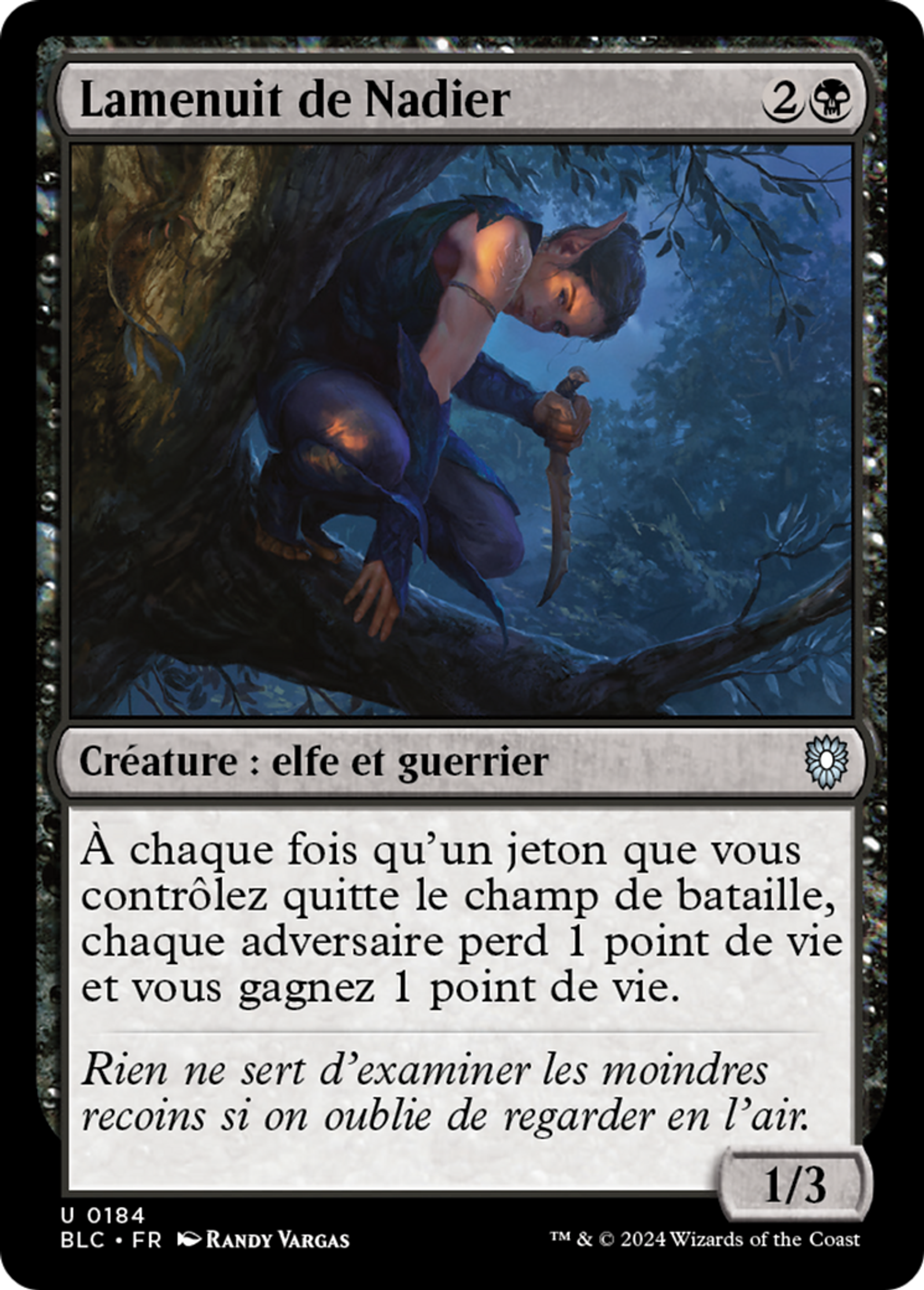 Lamenuit de Nadier — Bloomburrow Commander — Magic: The Gathering