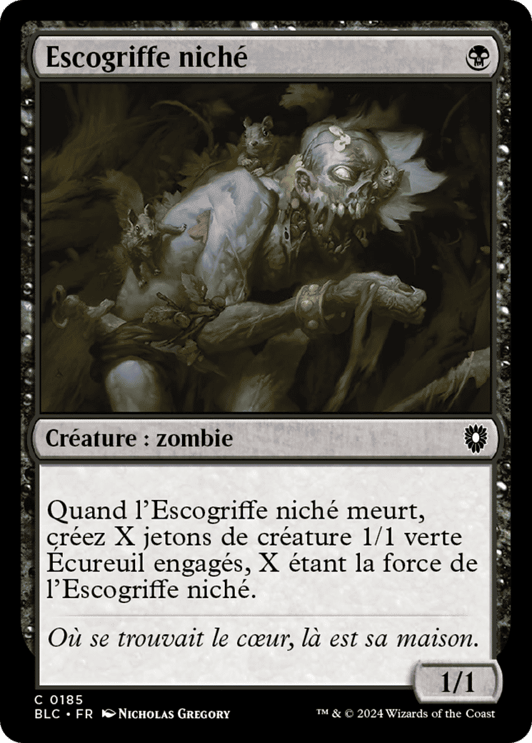 Escogriffe niché — Bloomburrow Commander — Magic: The Gathering