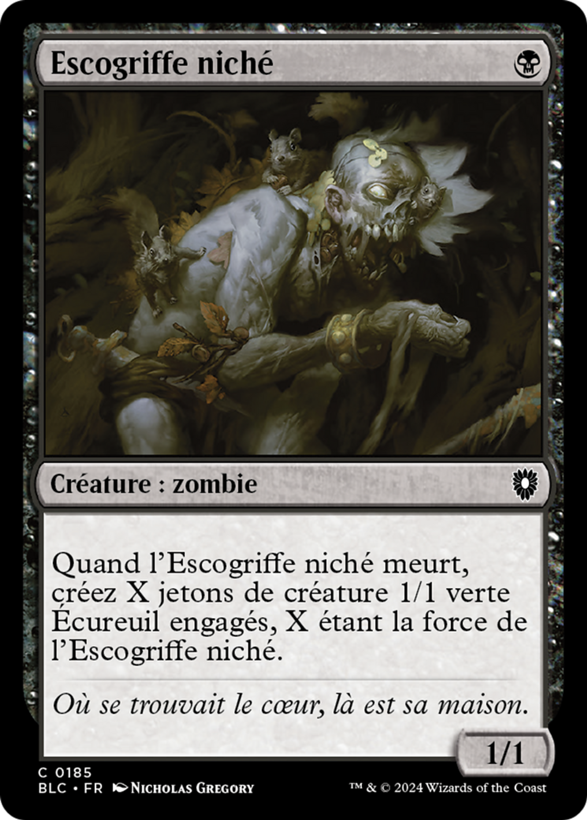 Escogriffe niché — Bloomburrow Commander — Magic: The Gathering