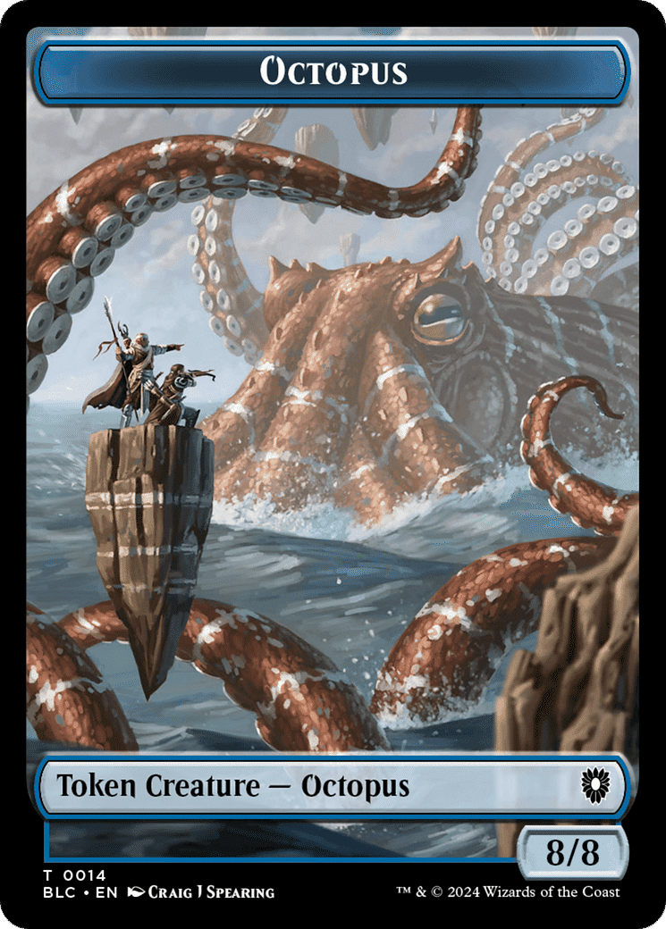 Octopus — Bloomburrow Commander — Magic: The Gathering