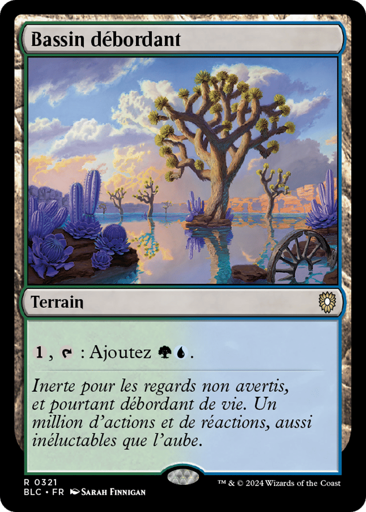 Bassin débordant — Bloomburrow Commander — Magic: The Gathering