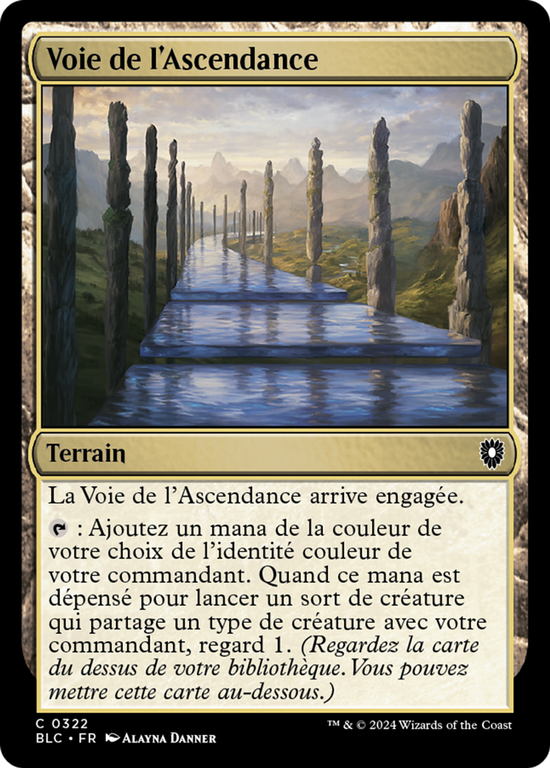 Voie de l'Ascendance — Bloomburrow Commander — Magic: The Gathering