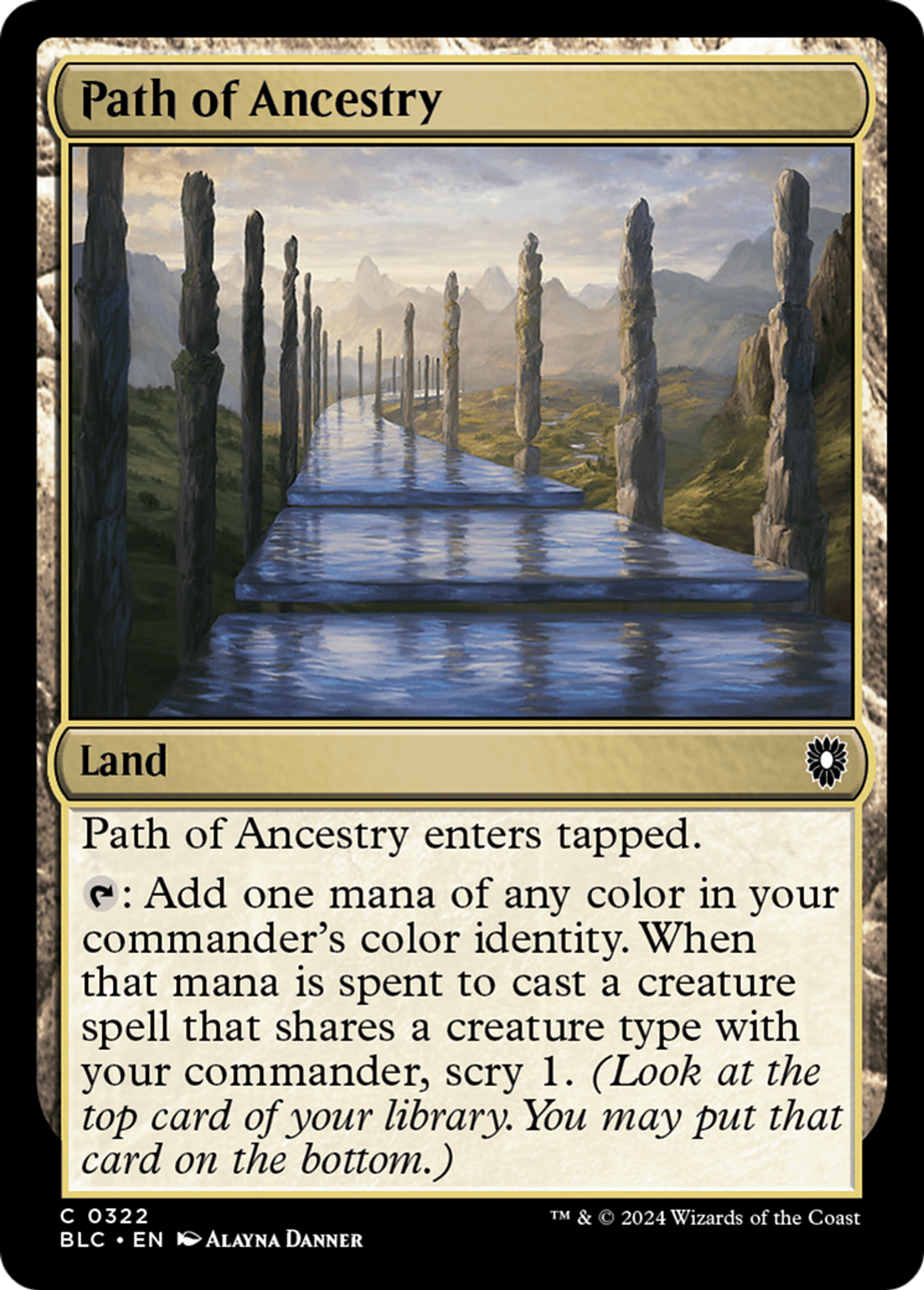 Path of Ancestry — Bloomburrow Commander — Magic: The Gathering