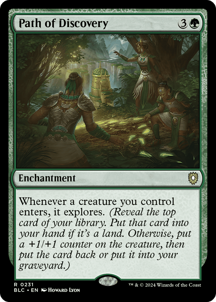 Path of Discovery — Bloomburrow Commander — Magic: The Gathering