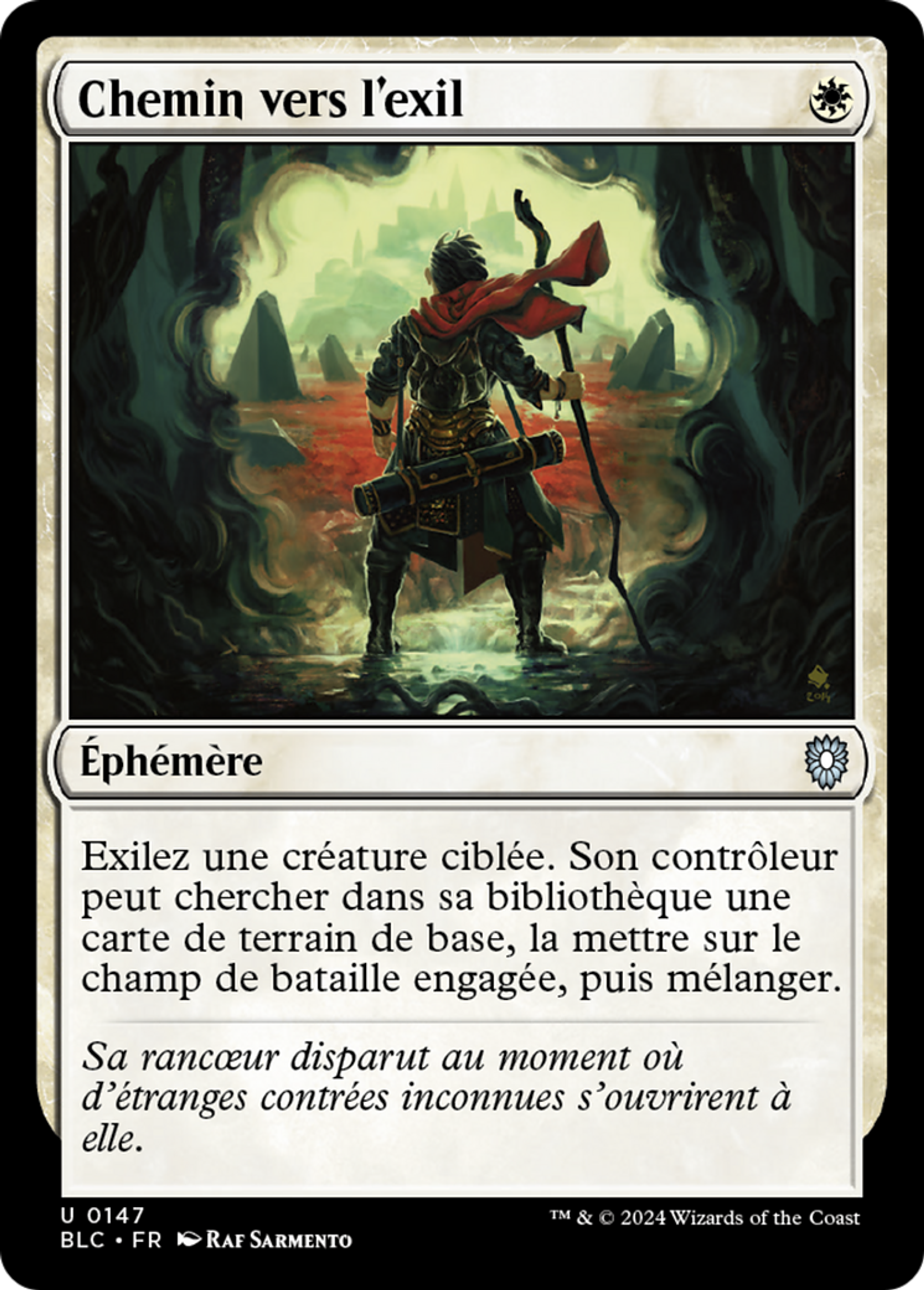 Chemin vers l'exil — Bloomburrow Commander — Magic: The Gathering