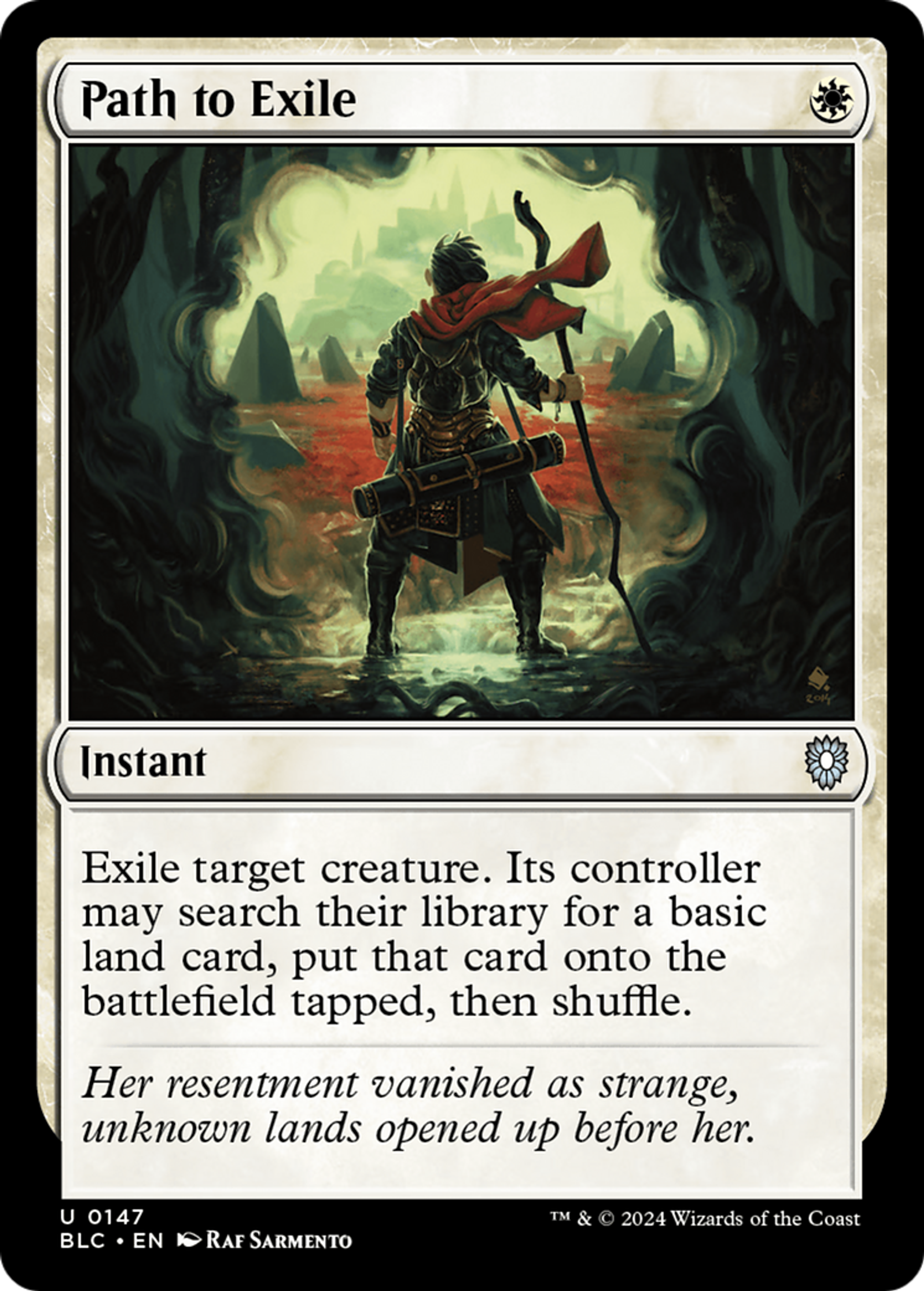 Path to Exile — Bloomburrow Commander — Magic: The Gathering