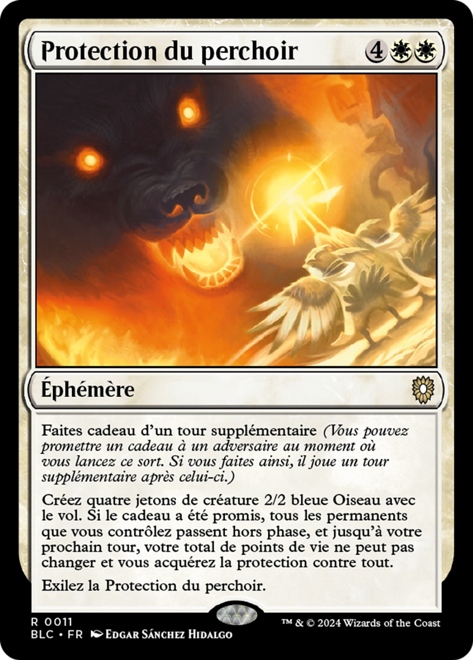 Protection du perchoir — Bloomburrow Commander — Magic: The Gathering