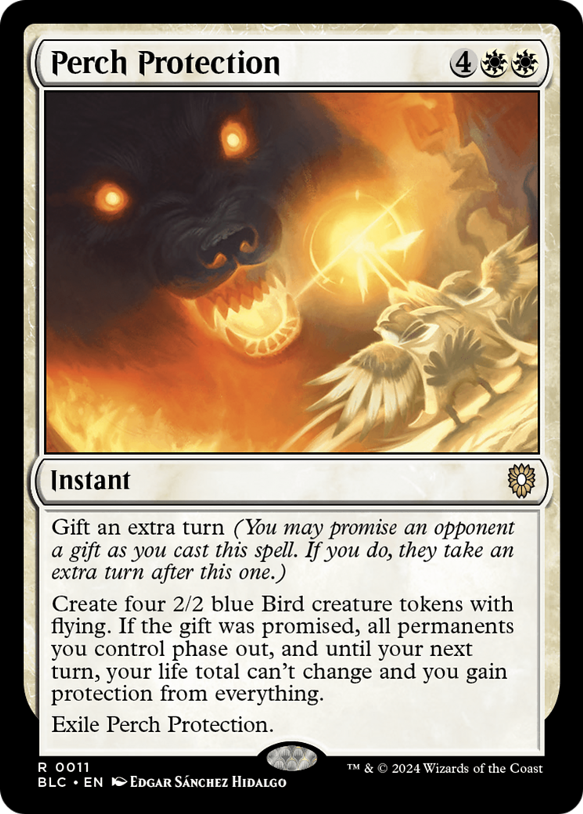 Perch Protection — Bloomburrow Commander — Magic: The Gathering