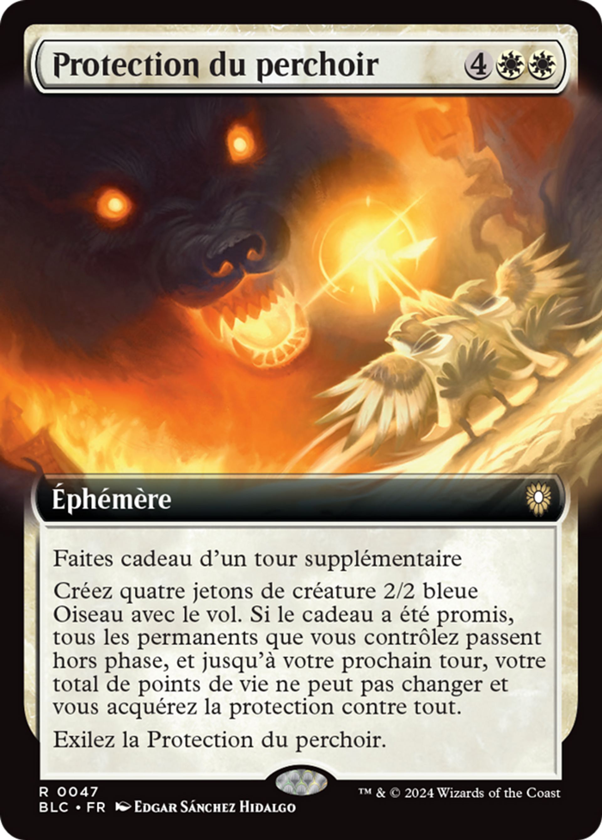 Protection du perchoir — Bloomburrow Commander — Magic: The Gathering