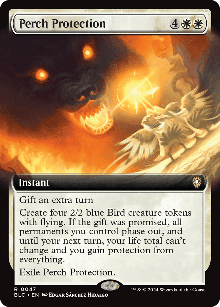 Perch Protection — Bloomburrow Commander — Magic: The Gathering