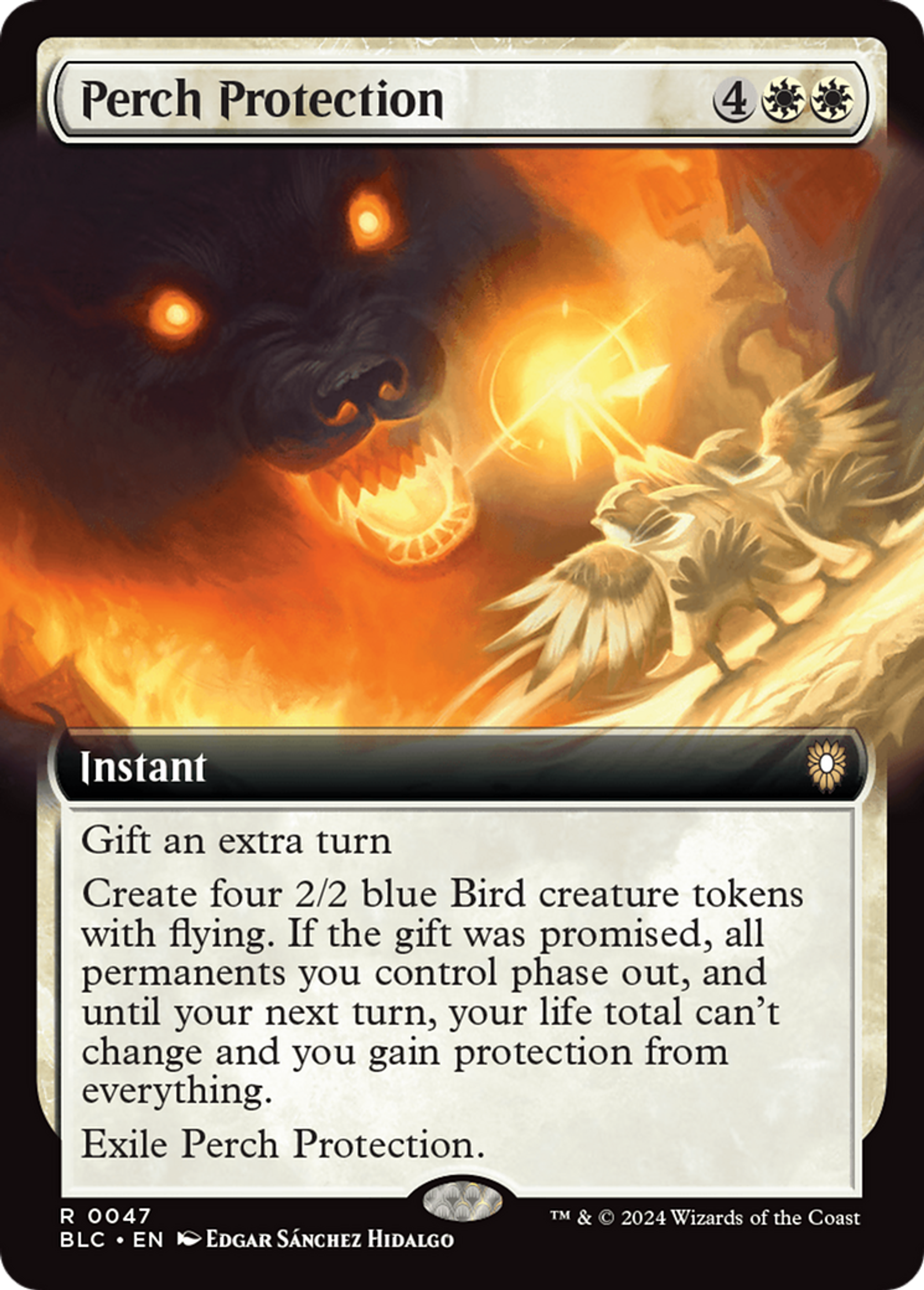 Perch Protection — Bloomburrow Commander — Magic: The Gathering