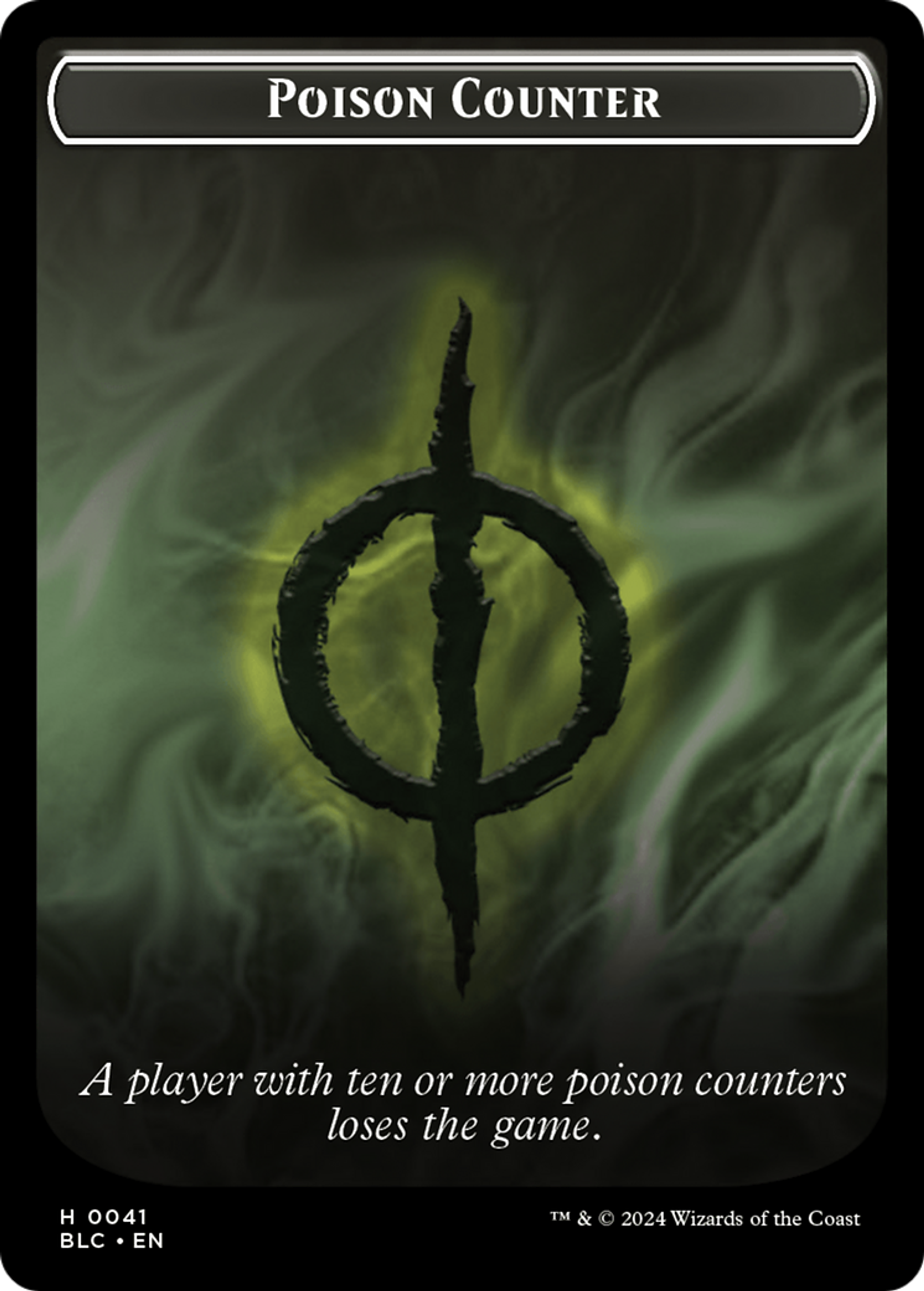 Poison Counter — Bloomburrow Commander — Magic: The Gathering