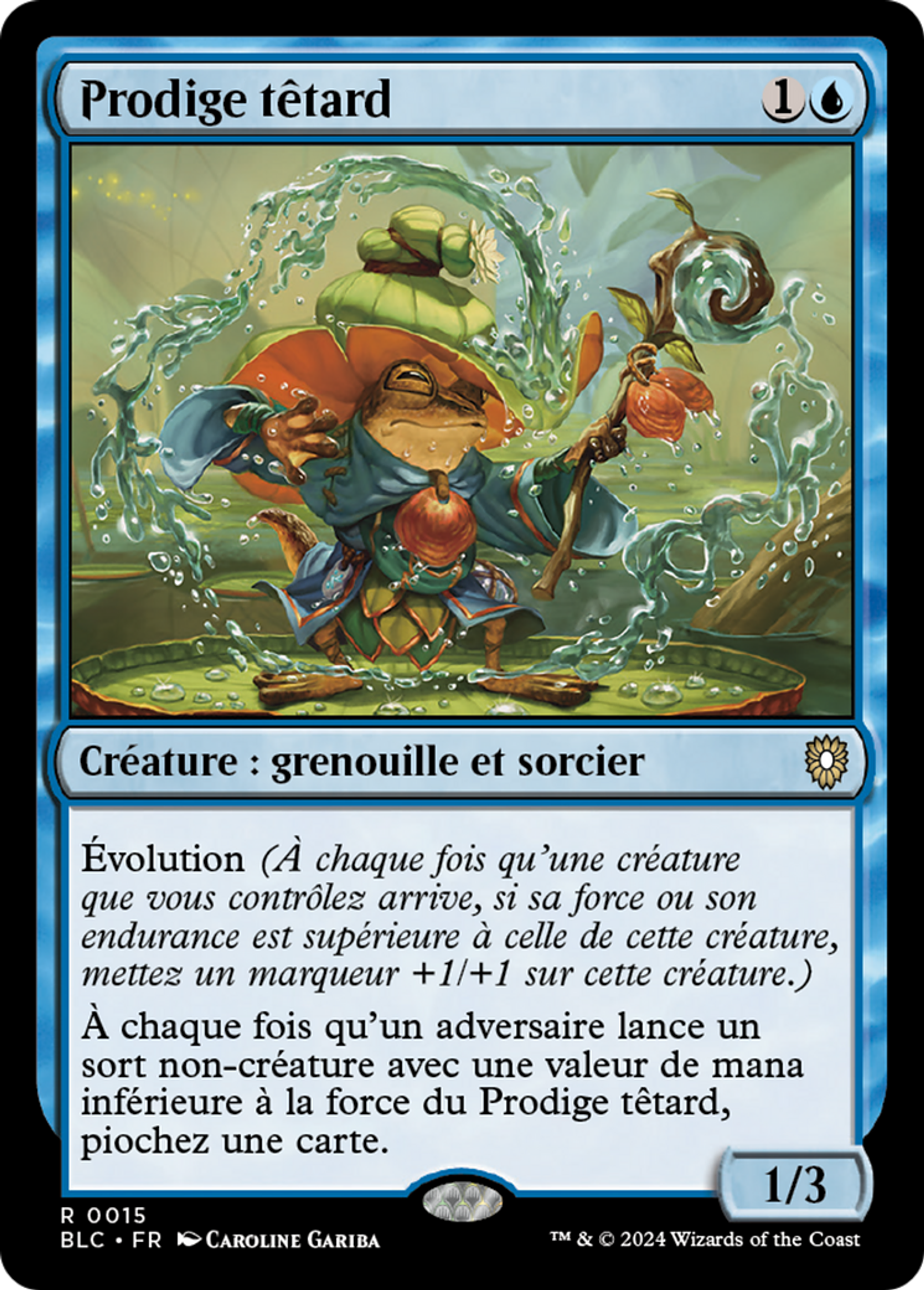 Prodige têtard — Bloomburrow Commander — Magic: The Gathering