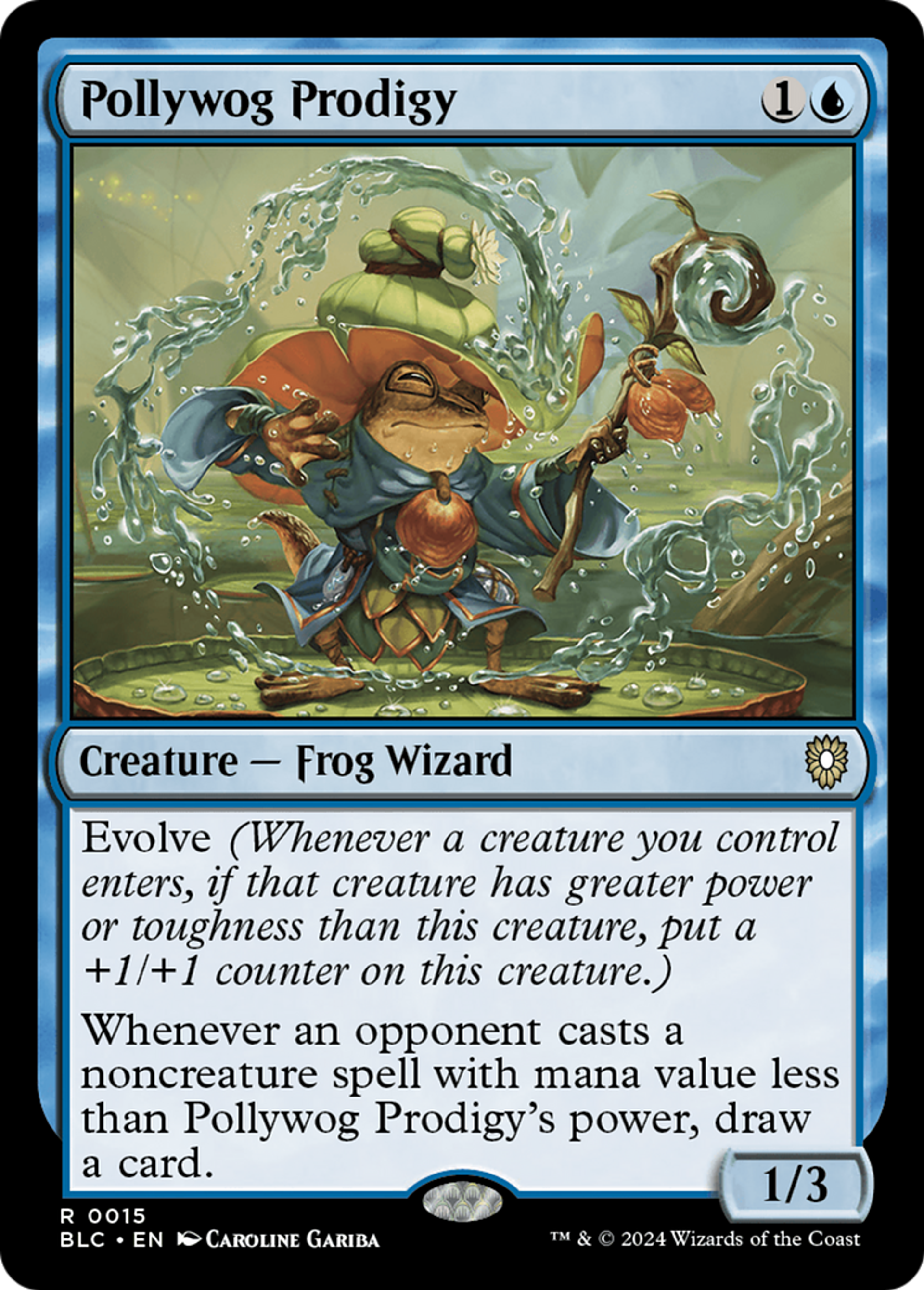 Pollywog Prodigy — Bloomburrow Commander — Magic: The Gathering