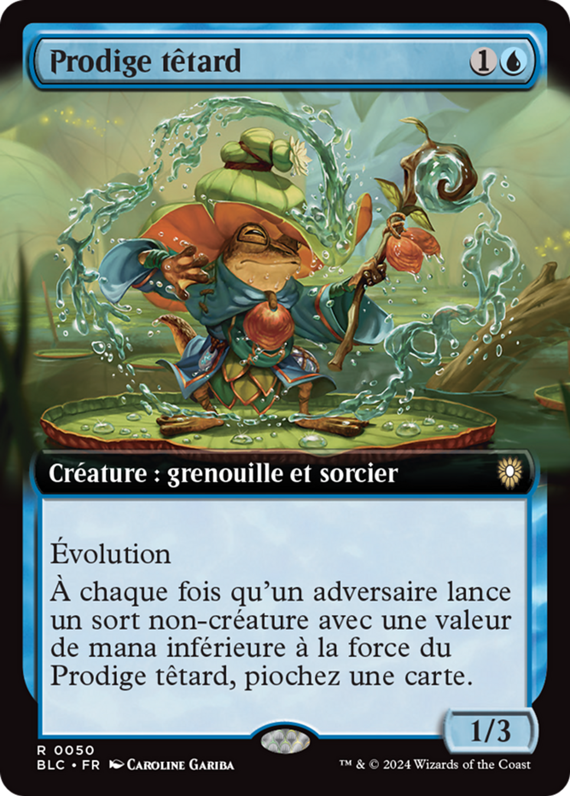 Prodige têtard — Bloomburrow Commander — Magic: The Gathering