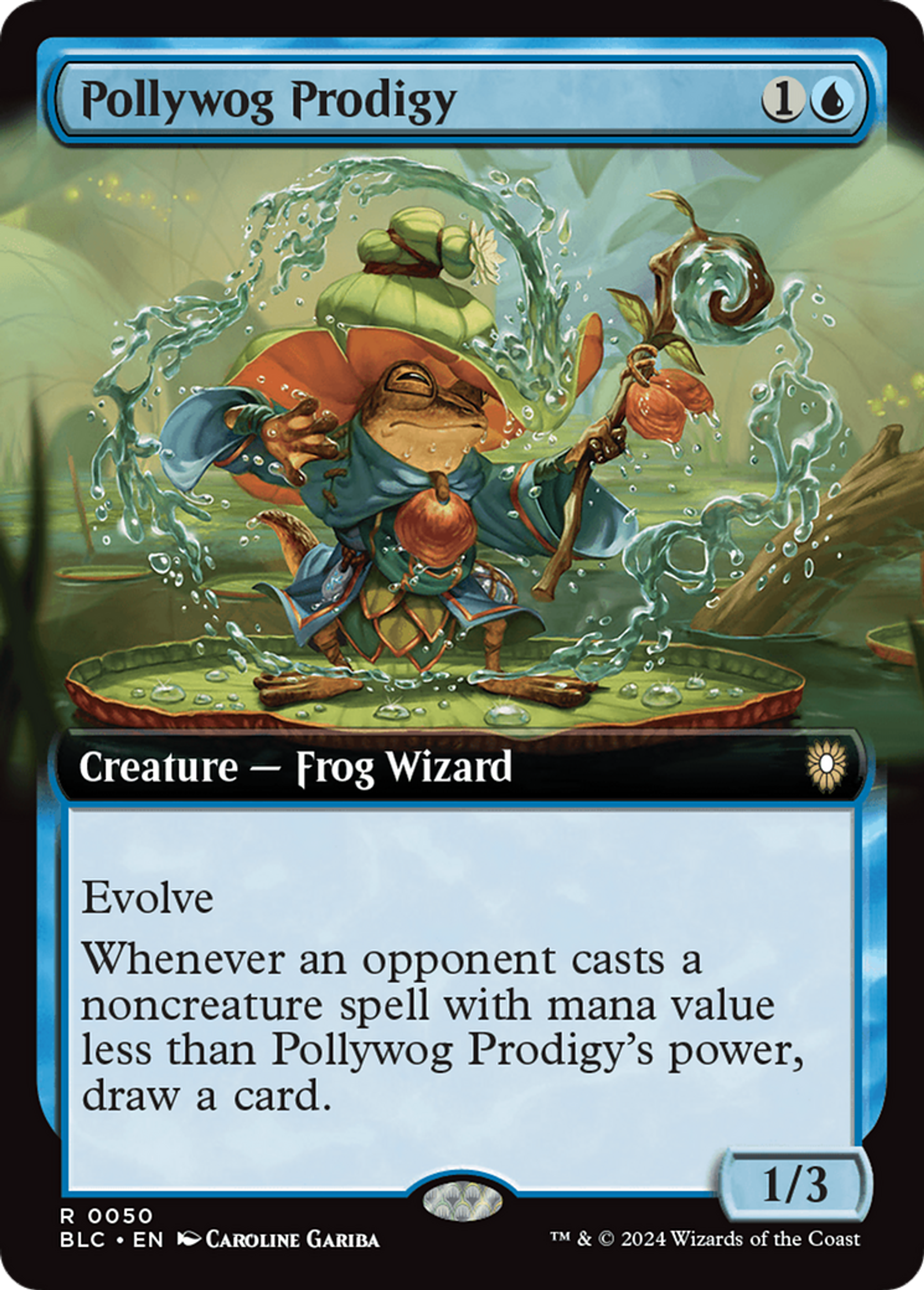 Pollywog Prodigy — Bloomburrow Commander — Magic: The Gathering