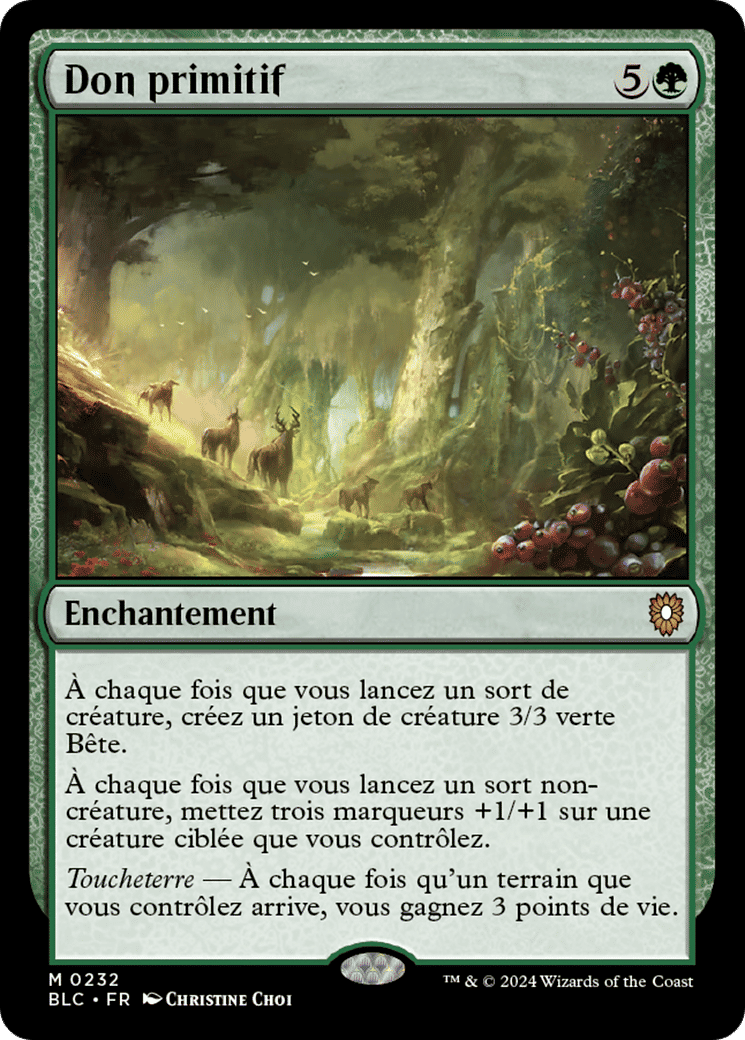 Don primitif — Bloomburrow Commander — Magic: The Gathering