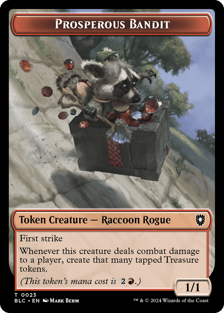 Prosperous Bandit — Bloomburrow Commander — Magic: The Gathering