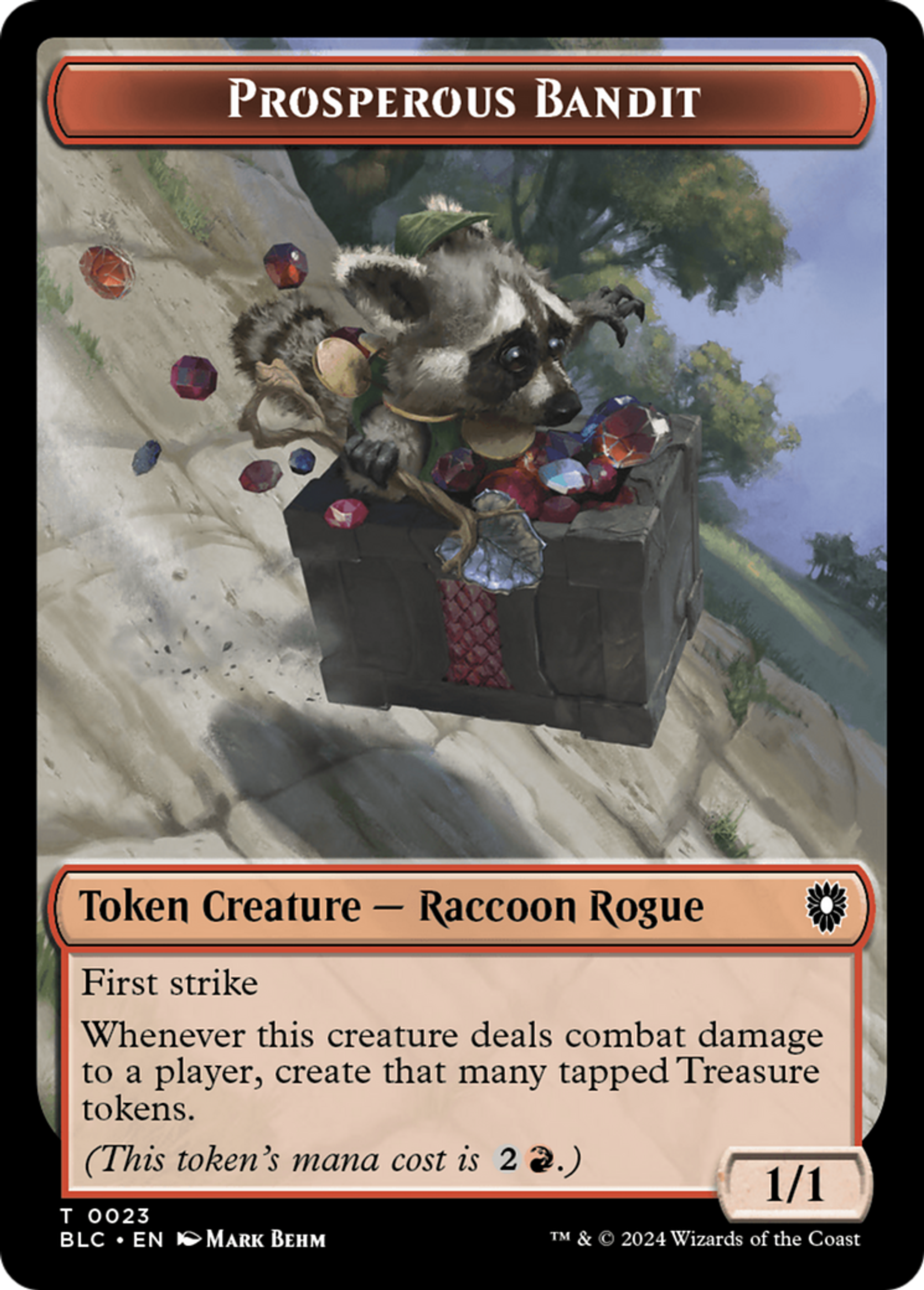 Prosperous Bandit — Bloomburrow Commander — Magic: The Gathering